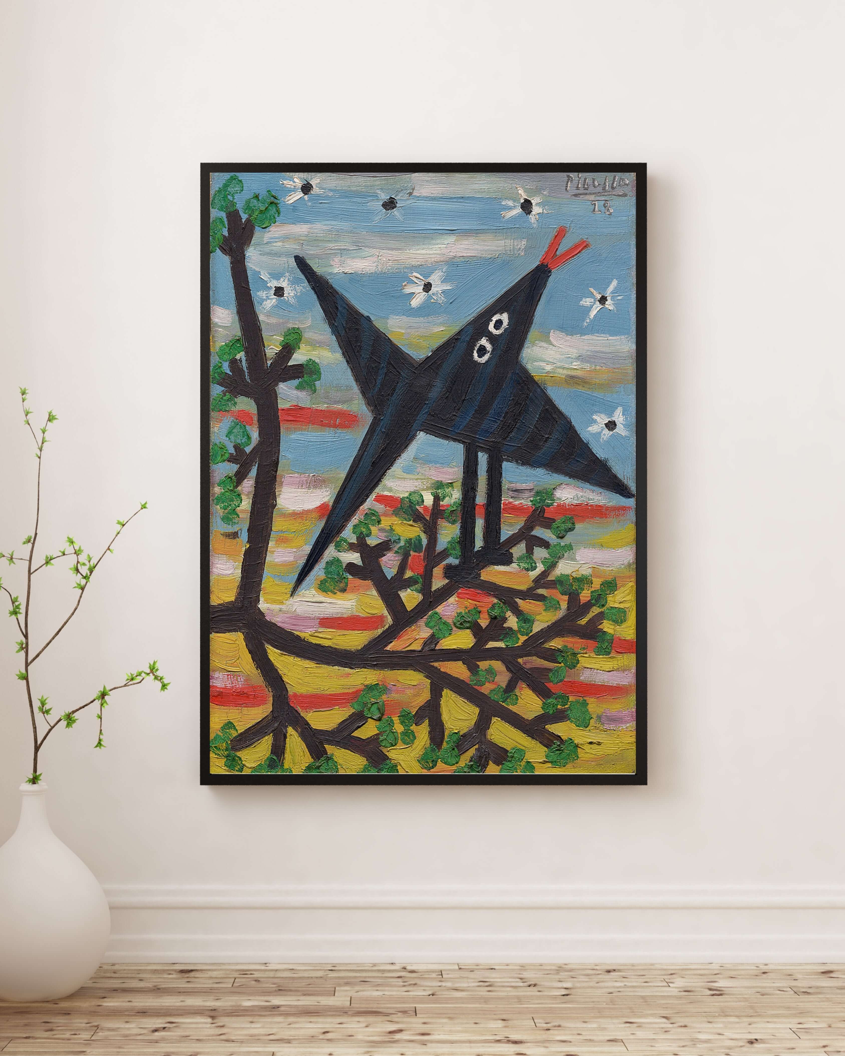 Pablo Picasso - Ağaçtaki Kuş