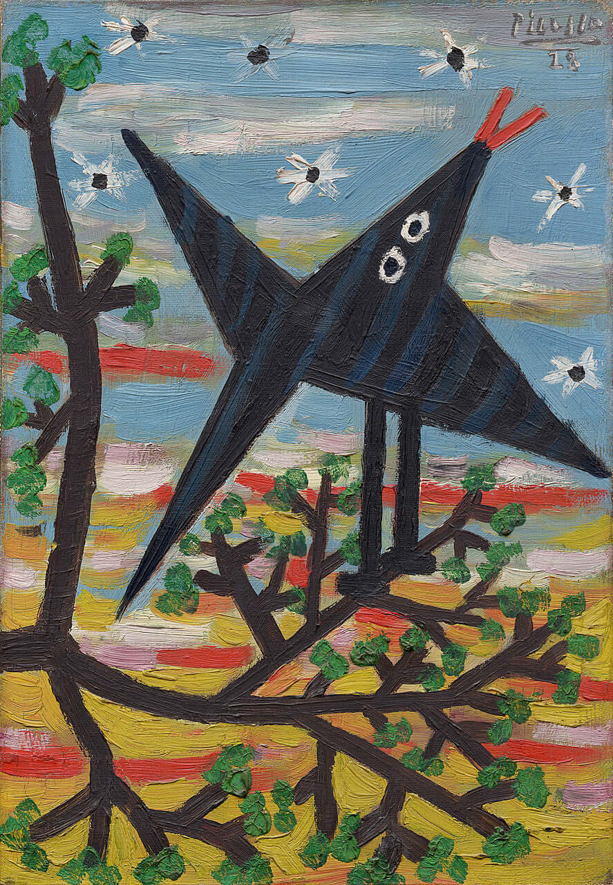 Pablo Picasso - Ağaçtaki Kuş