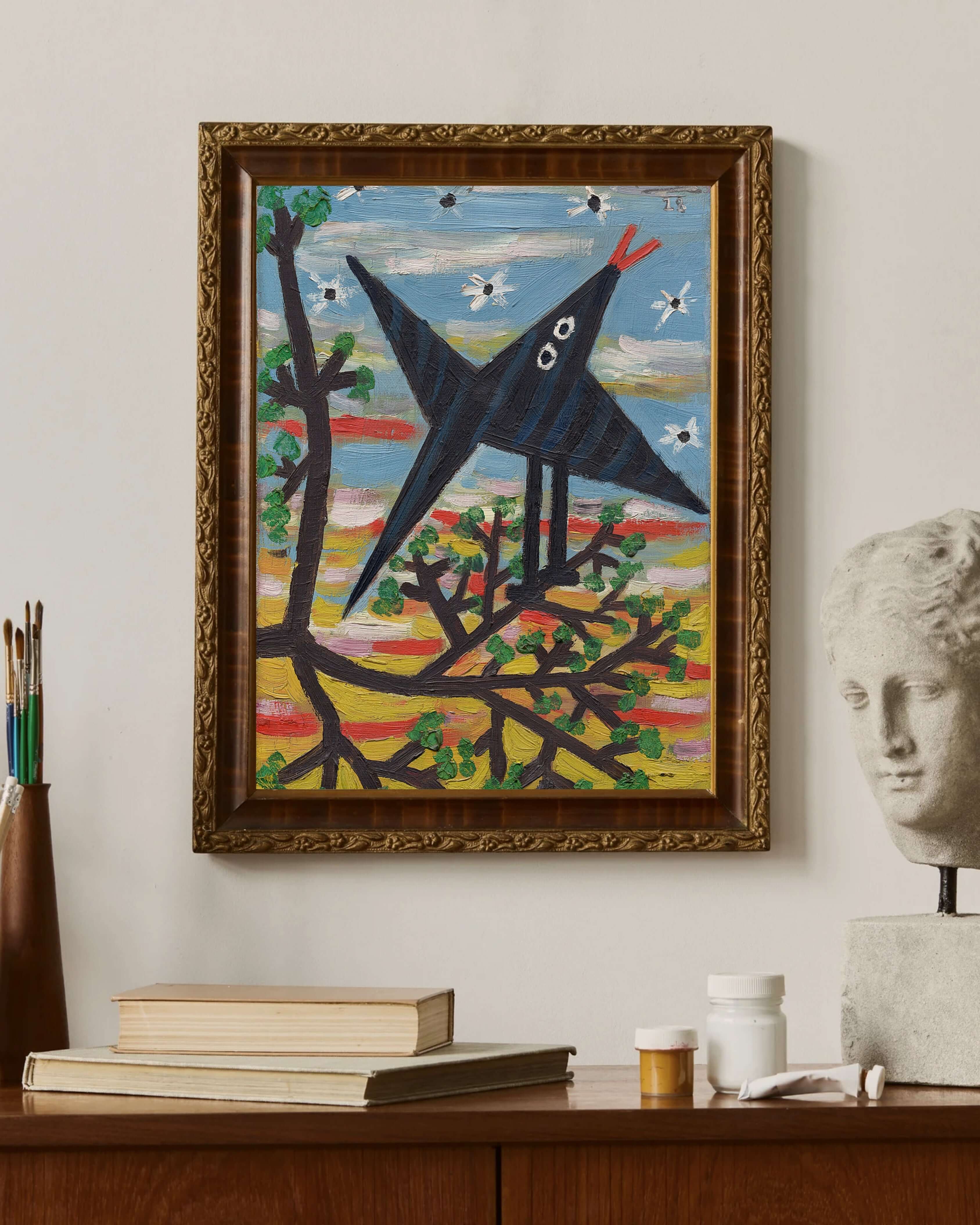 Pablo Picasso - Ağaçtaki Kuş