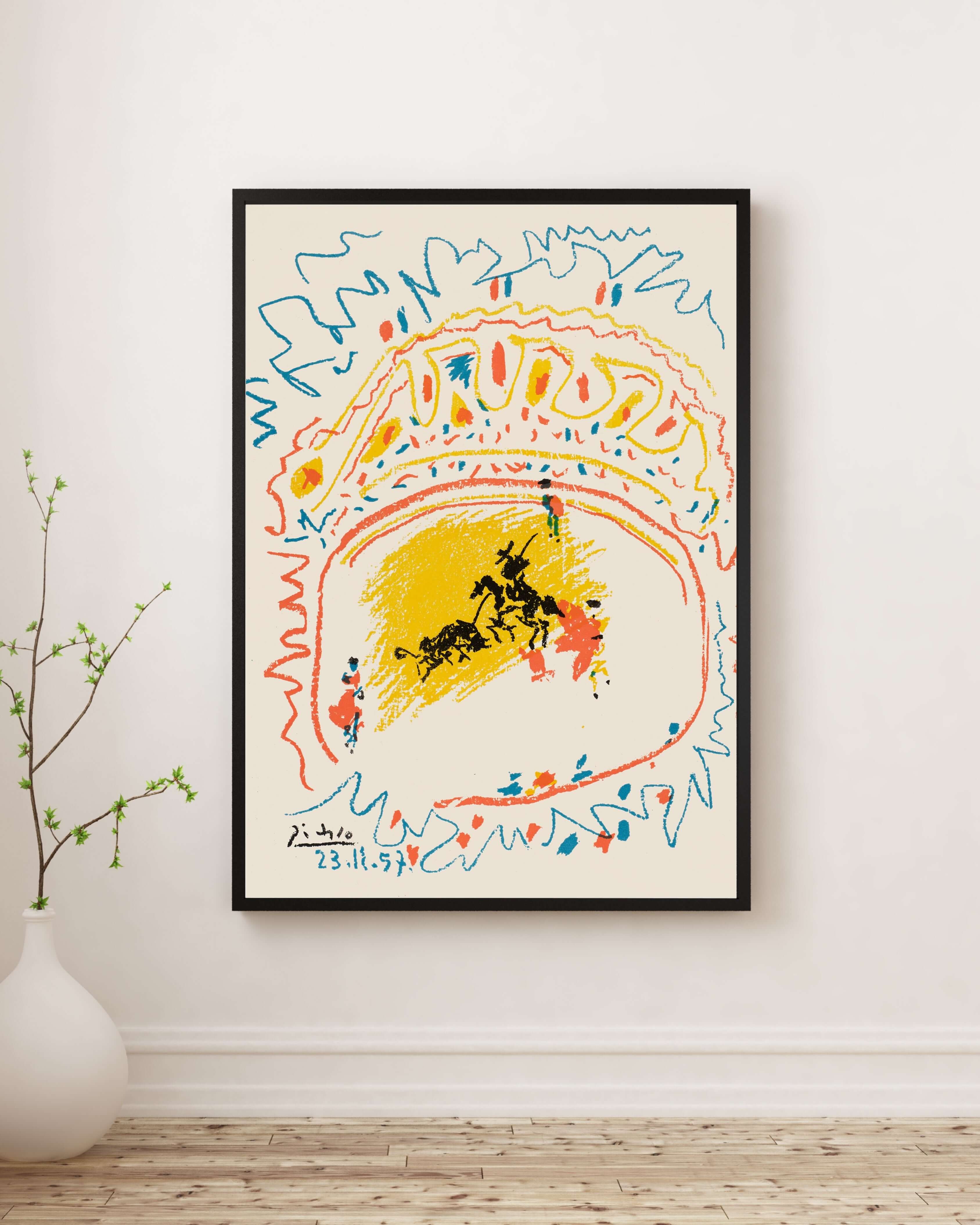 Pablo Picasso - Küçük Boğa Güreşi