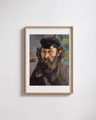 Paul Cézanne - Kasketli Otoportre