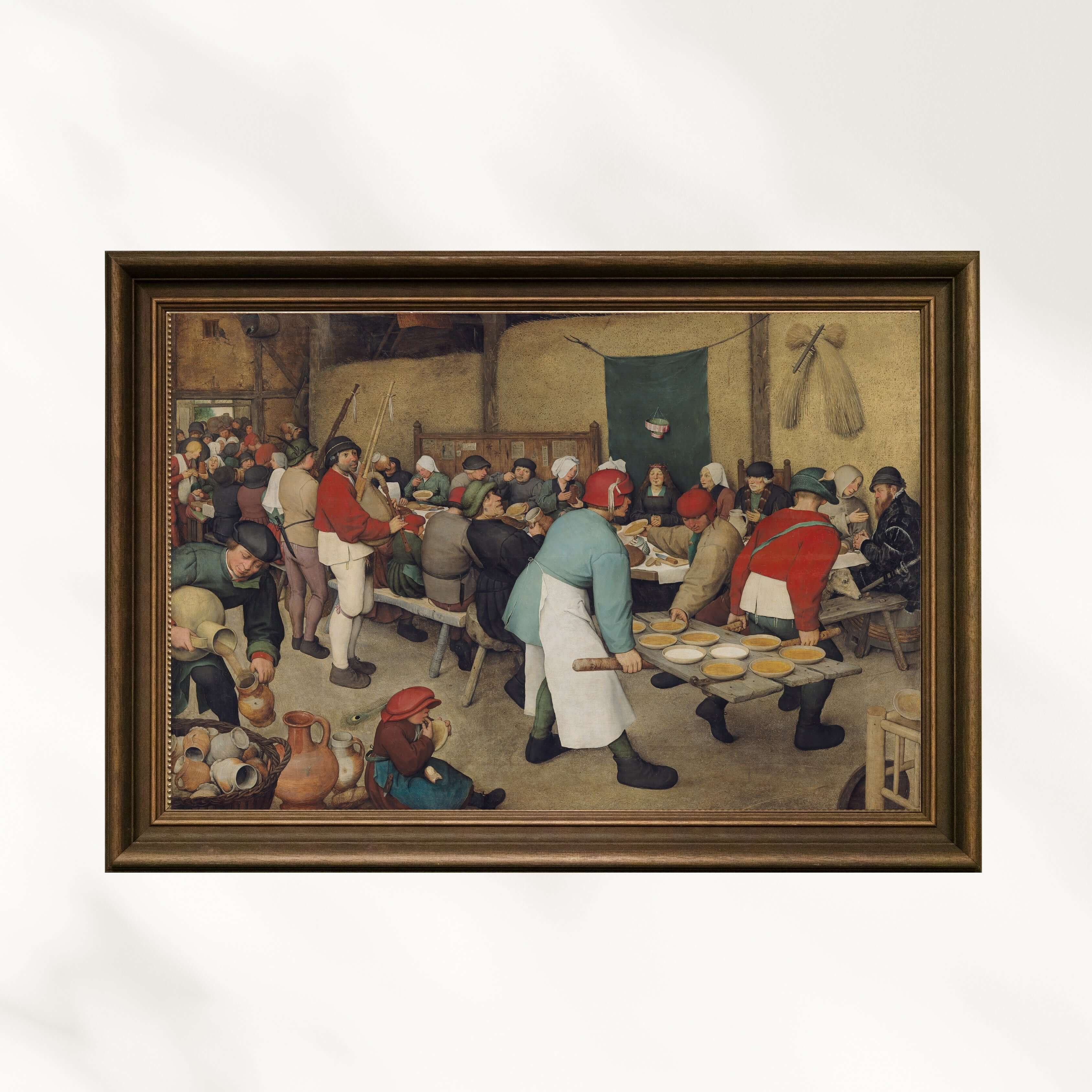 Pieter Bruegel D. A. - Köylü Düğünü