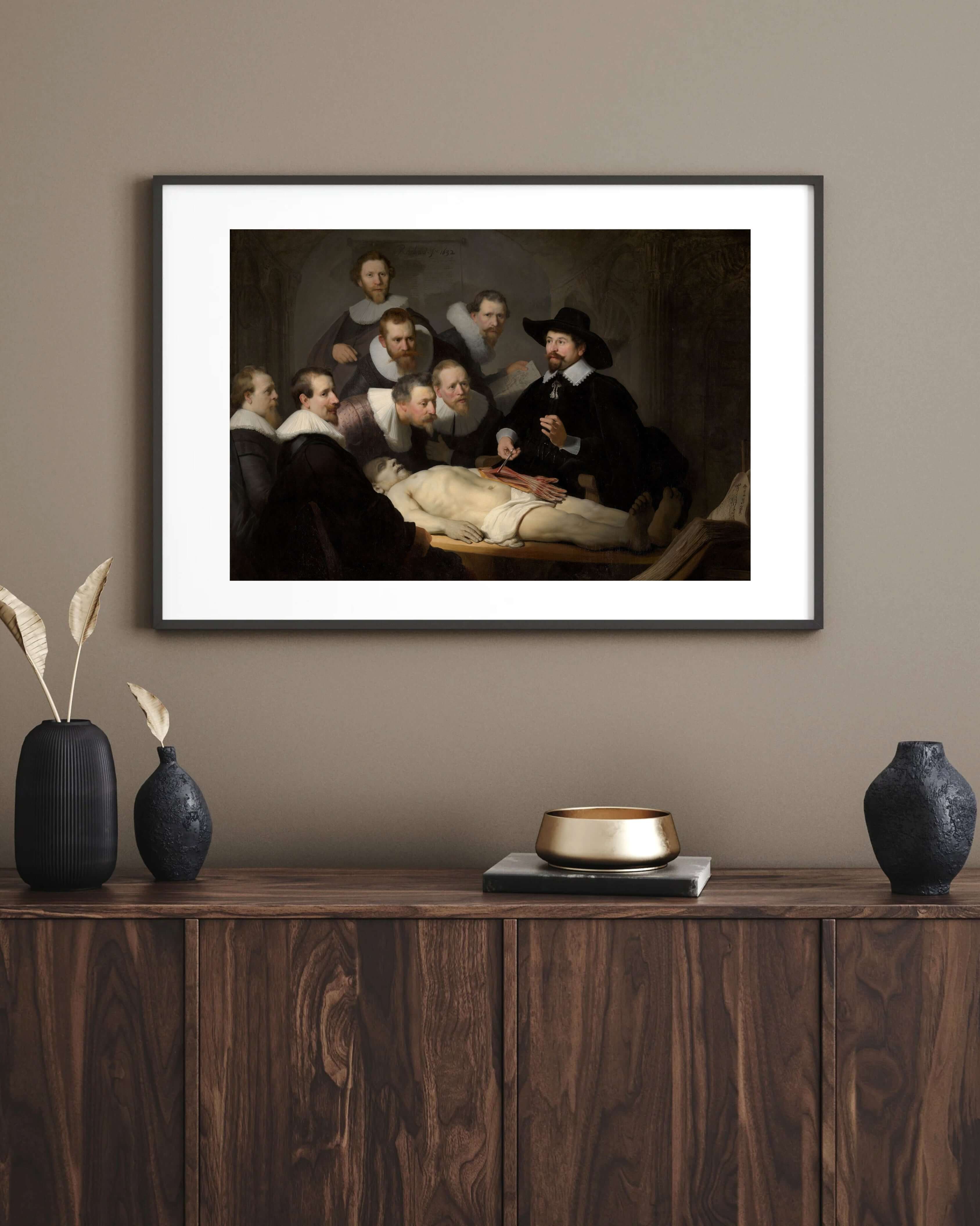 Rembrandt Van Rijn - Dr. Nicolaes Tulp’Un Anatomi Dersi