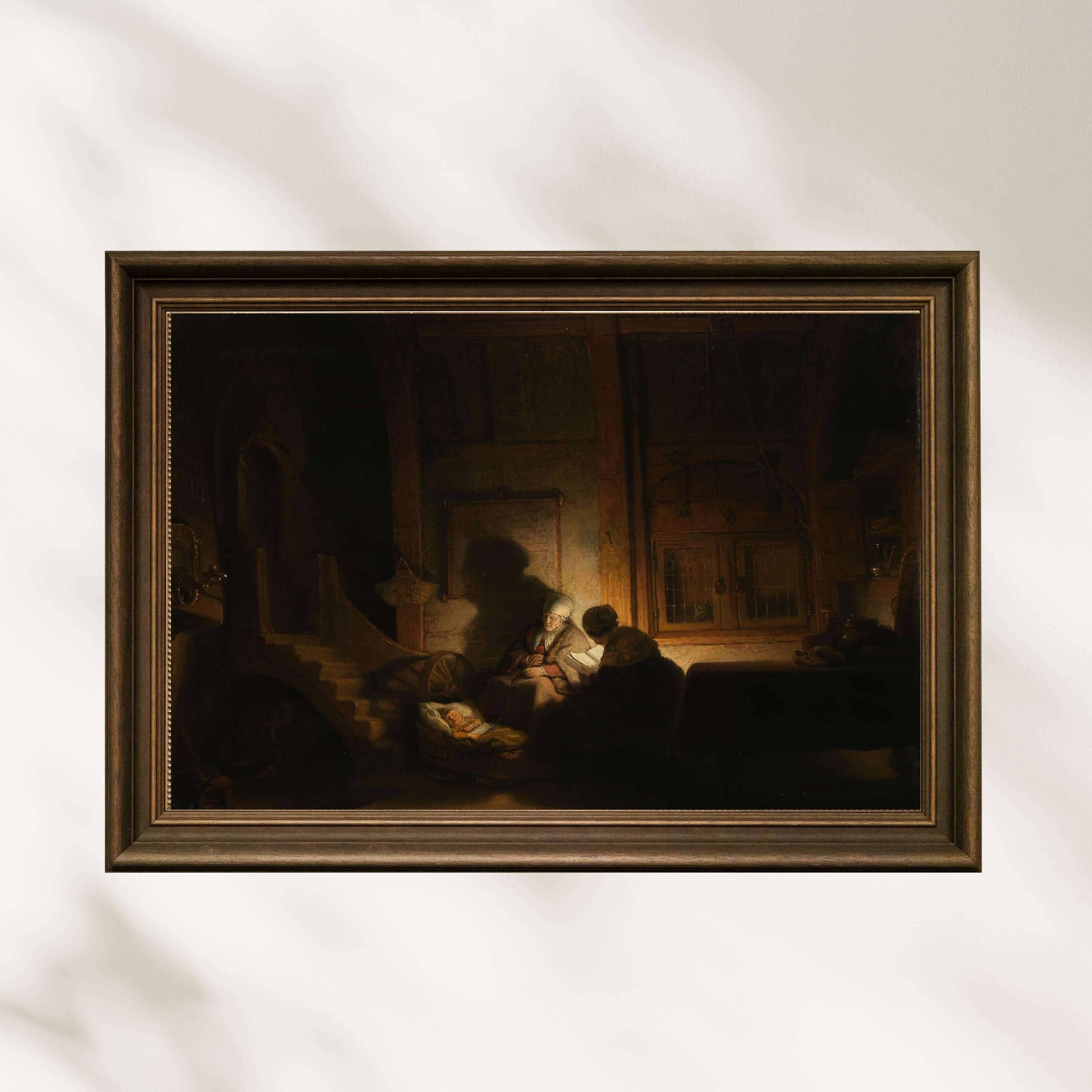 Rembrandt Van Rijn - Gece Kutsal Aile