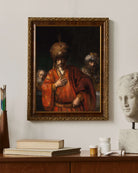 Rembrandt Van Rijn - Haman Kaderini Fark Ediyor
