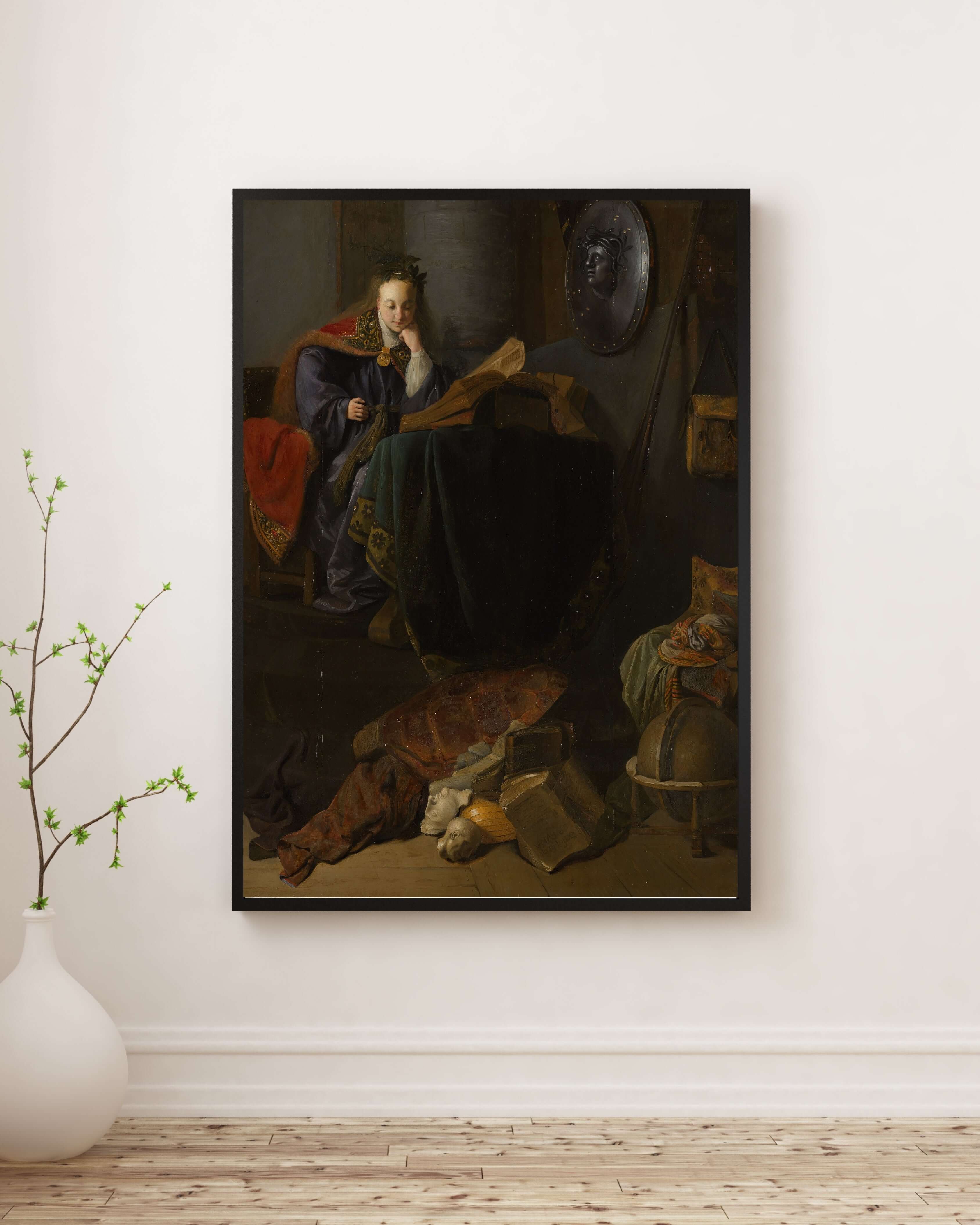 Rembrandt Van Rijn - Minerva Bilgelik Tanrıçası