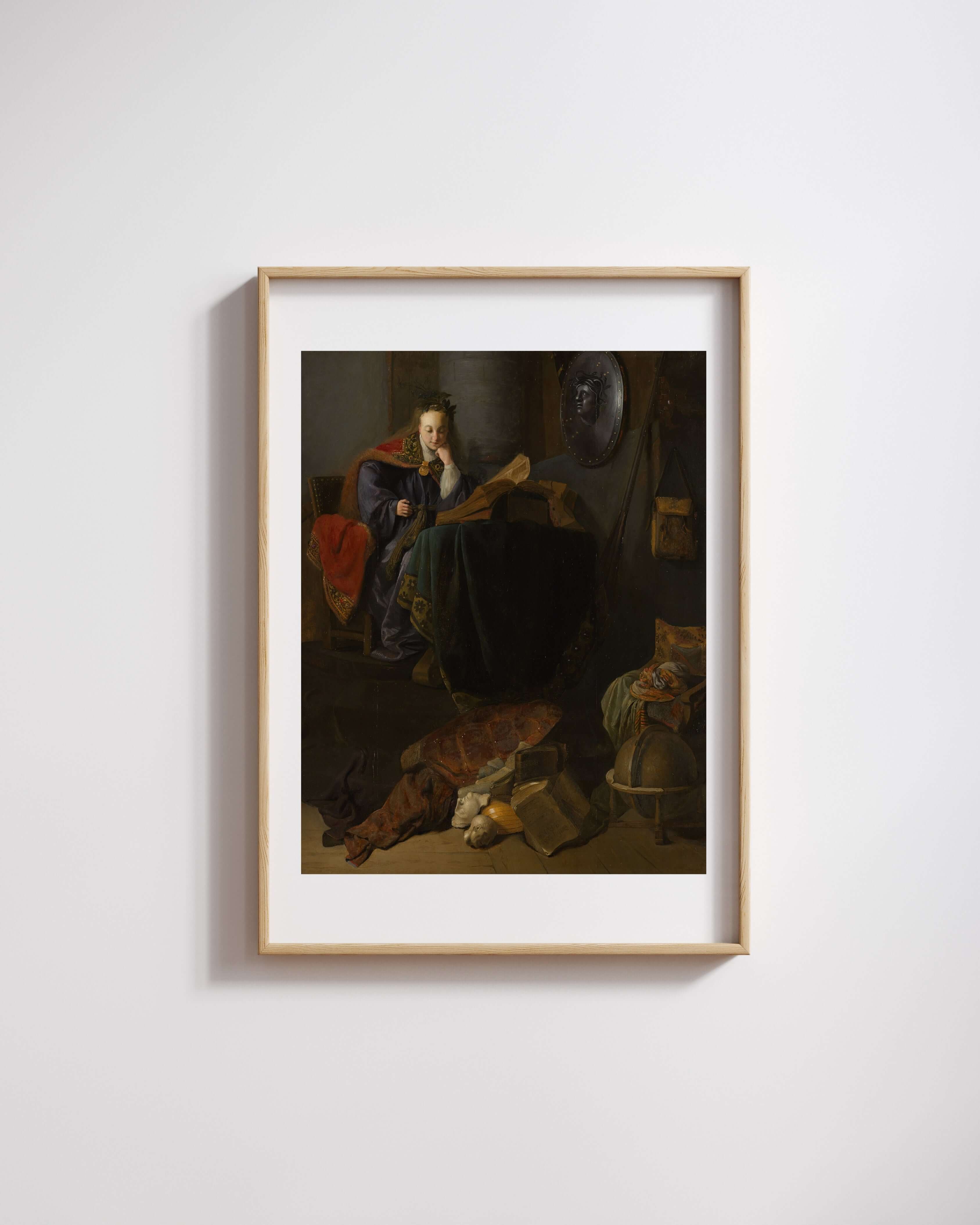 Rembrandt Van Rijn - Minerva Bilgelik Tanrıçası