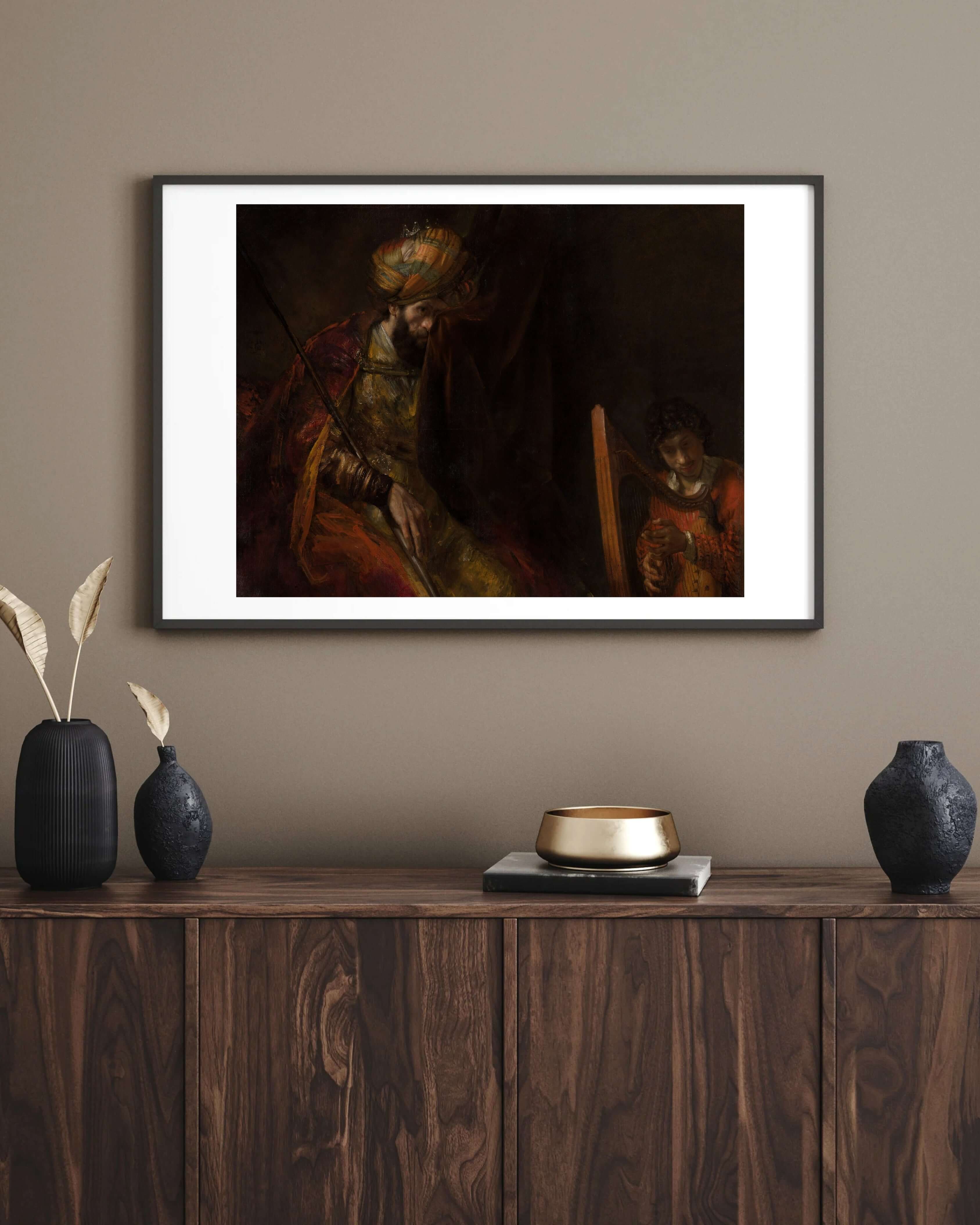 Rembrandt Van Rijn - Saul Ve David