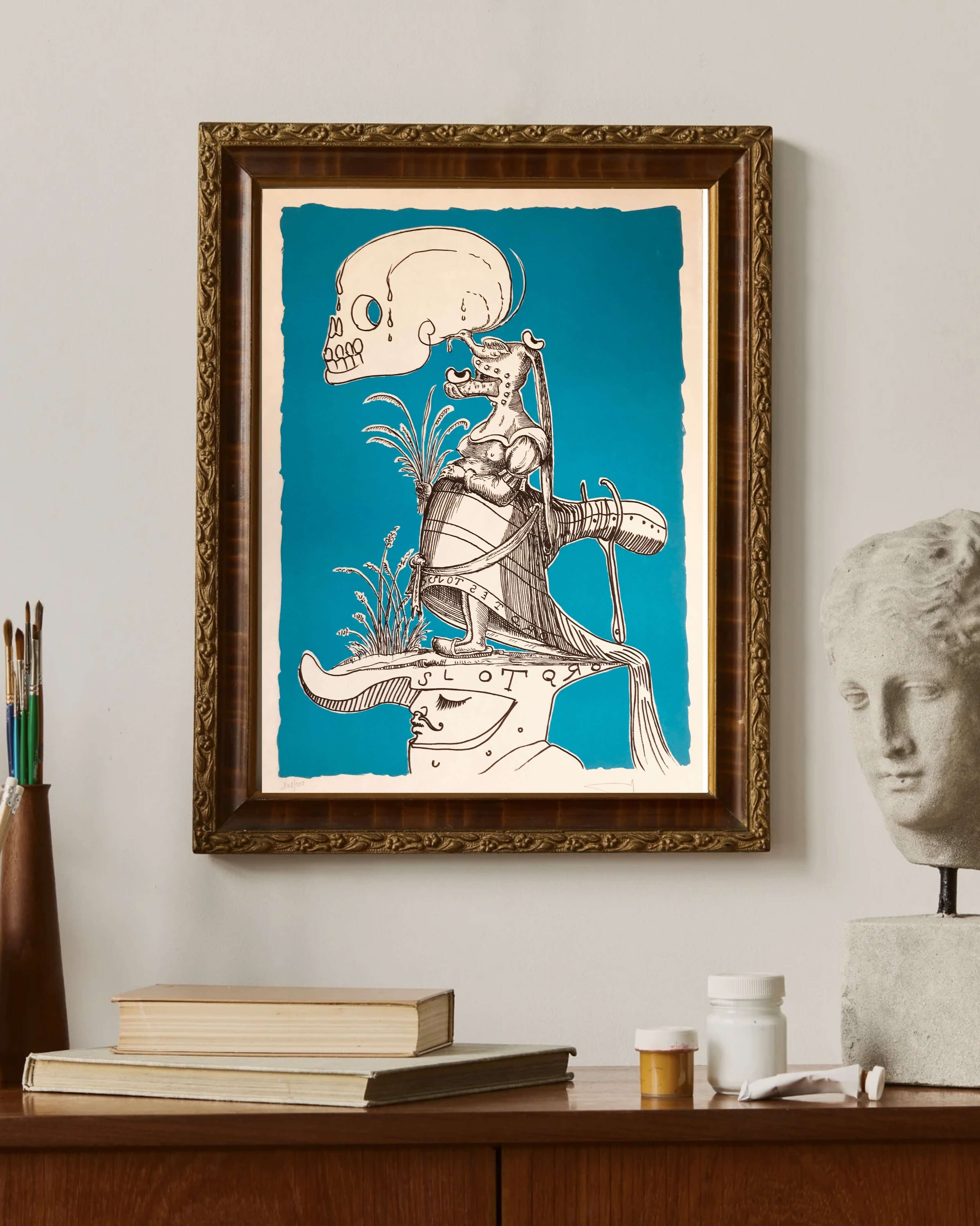 Salvador Dalí - Doğum Ve Ölümün Miğferi - Pantagruel