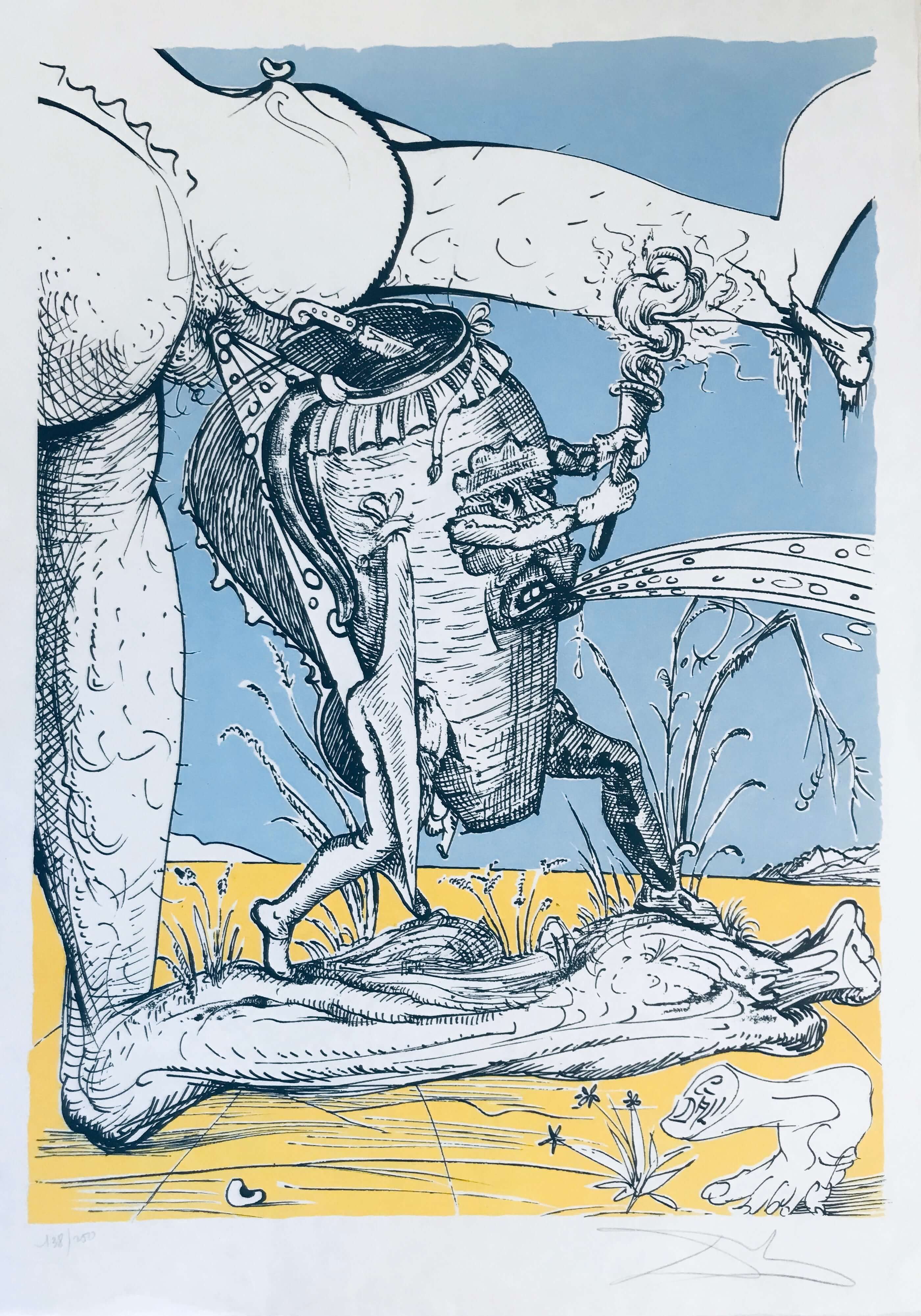 Salvador Dalí - Pétomane Kavanozu - Pantagruel