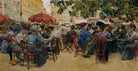 Theodor Josef Ethofer - Salzburg'Daki Café Tomaselli