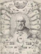 Theodor Matham - Dirck Volckertsz. Coornhert'In Alegorik Çerçeve İÇindeki Portresi