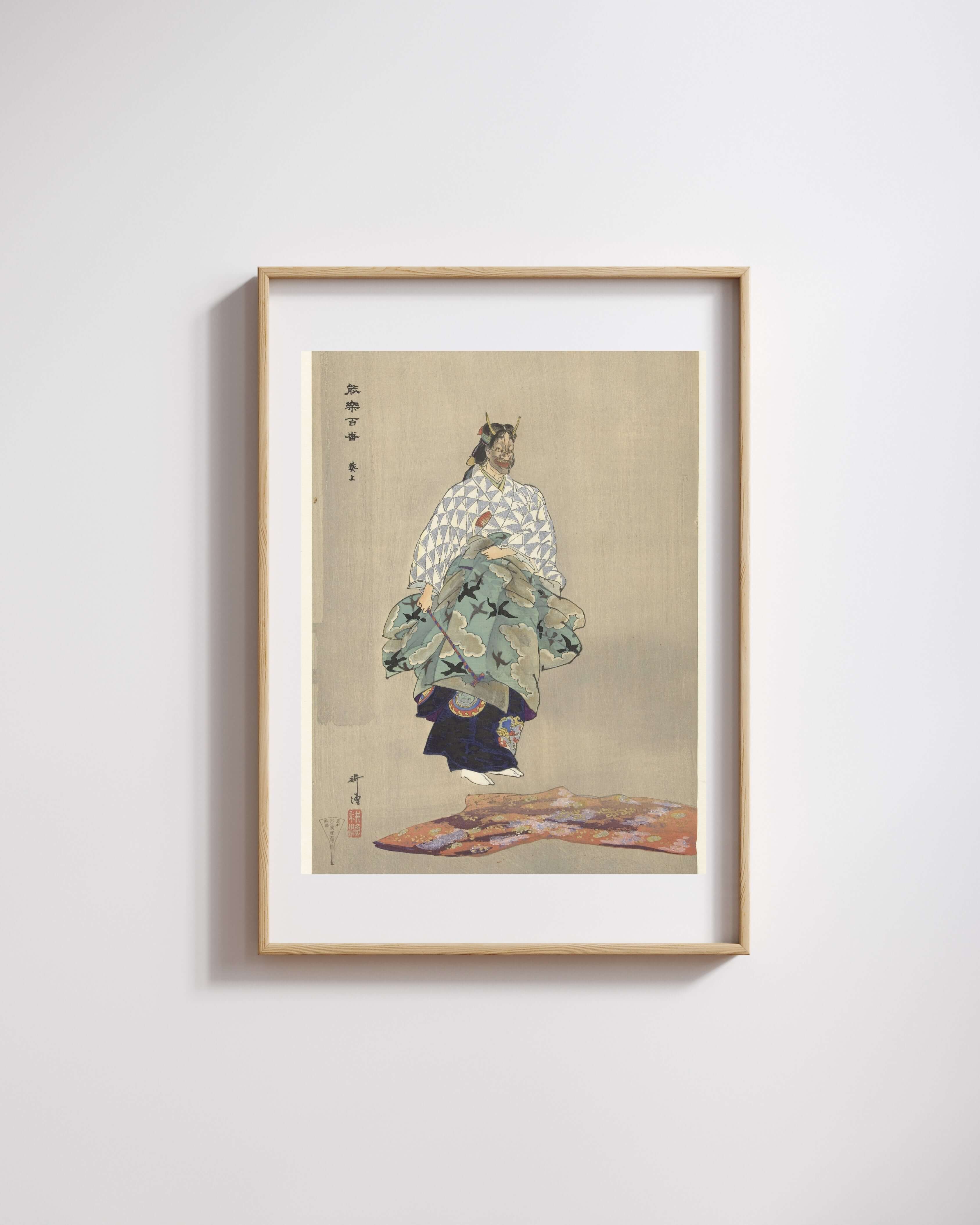 Tsukioka Kōgyo - Aoi No Ue