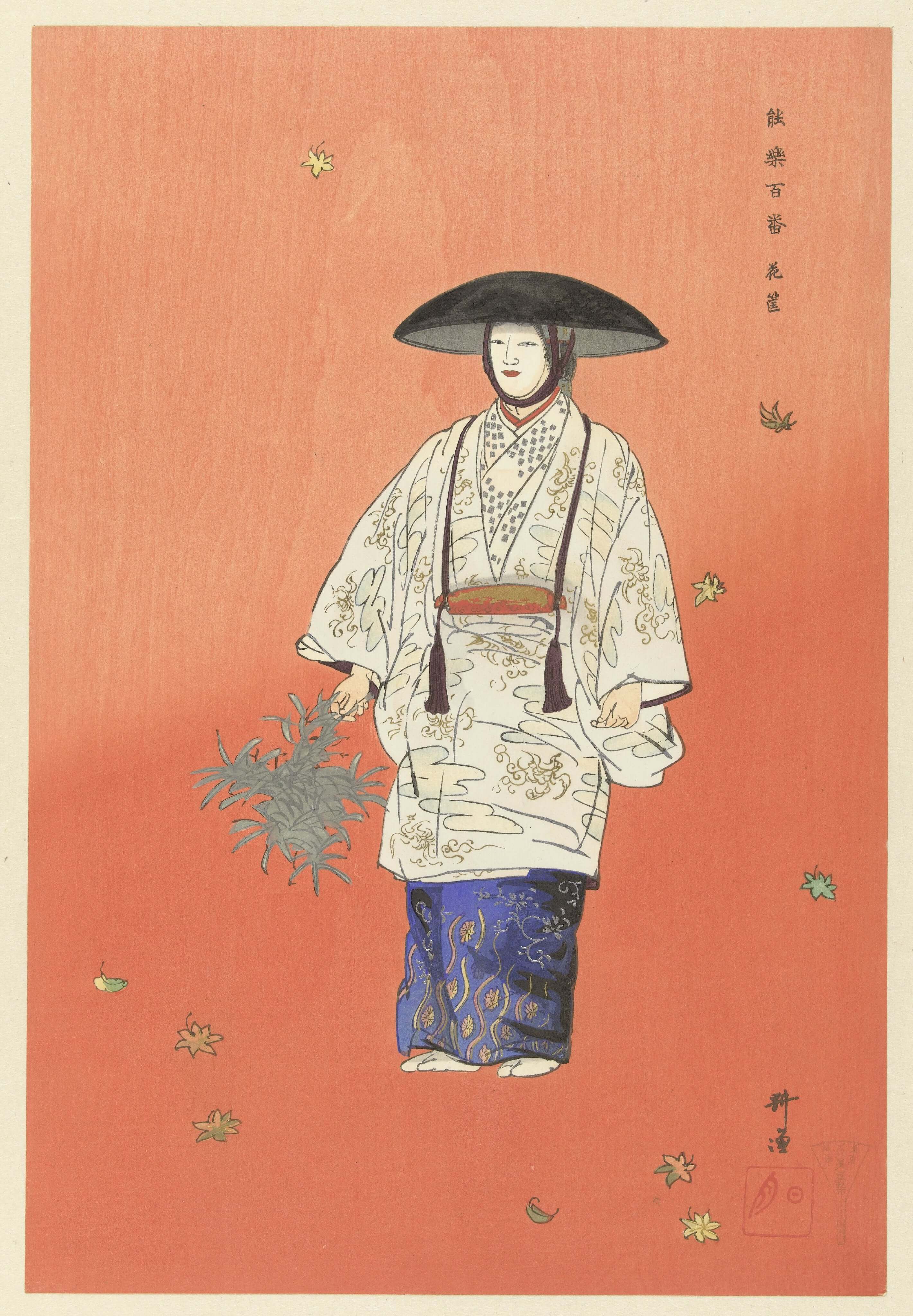 Tsukioka Kōgyo - Nō Oyunu Hanagatami’De Aktör