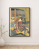 Utagawa Kuniteru - Çiçekler