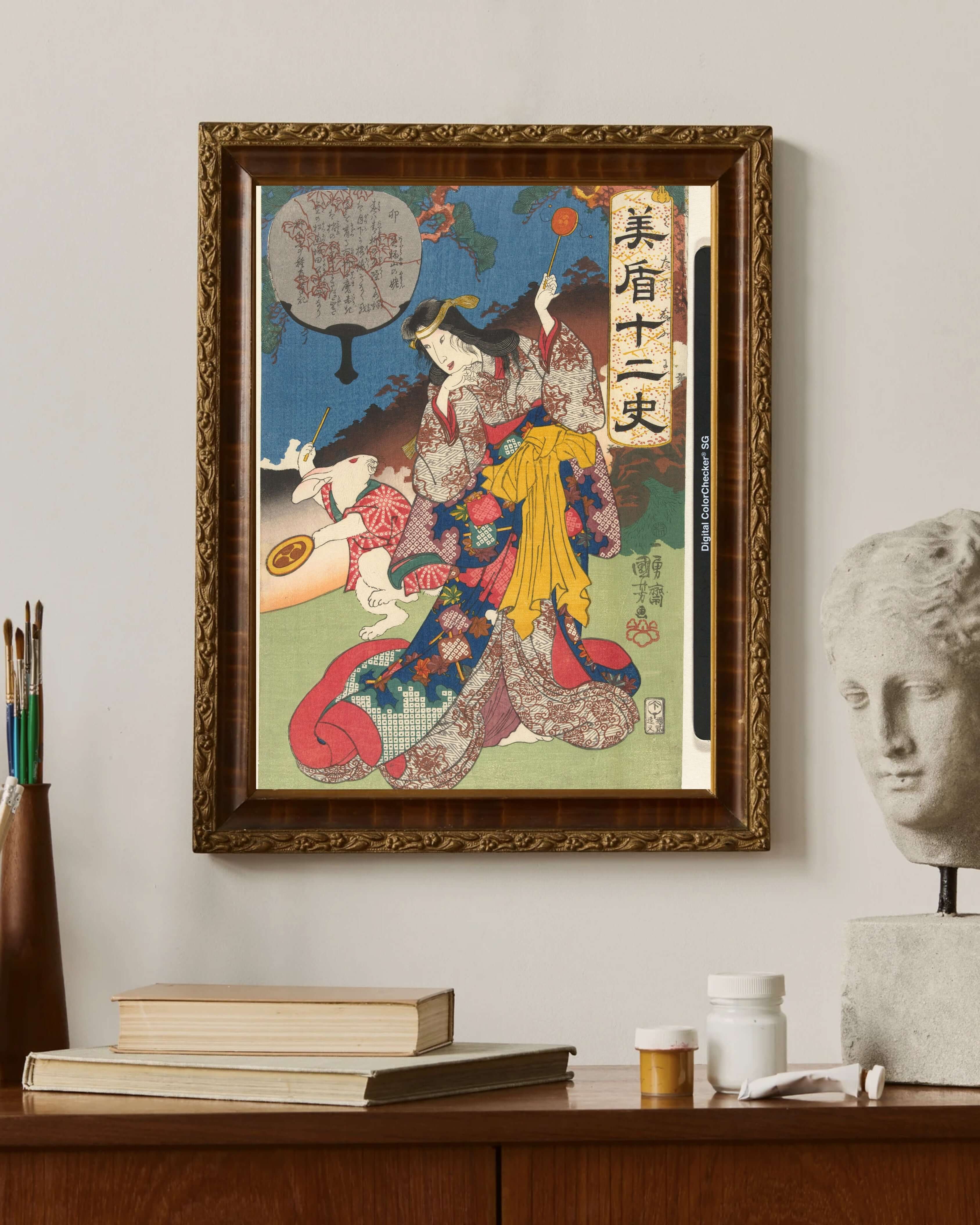 Utagawa Kuniyoshi - Tavşan Burcu