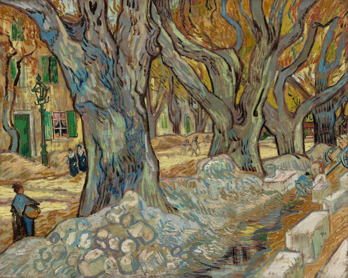 Vincent Van Gogh - Büyük Çınar Ağaçları