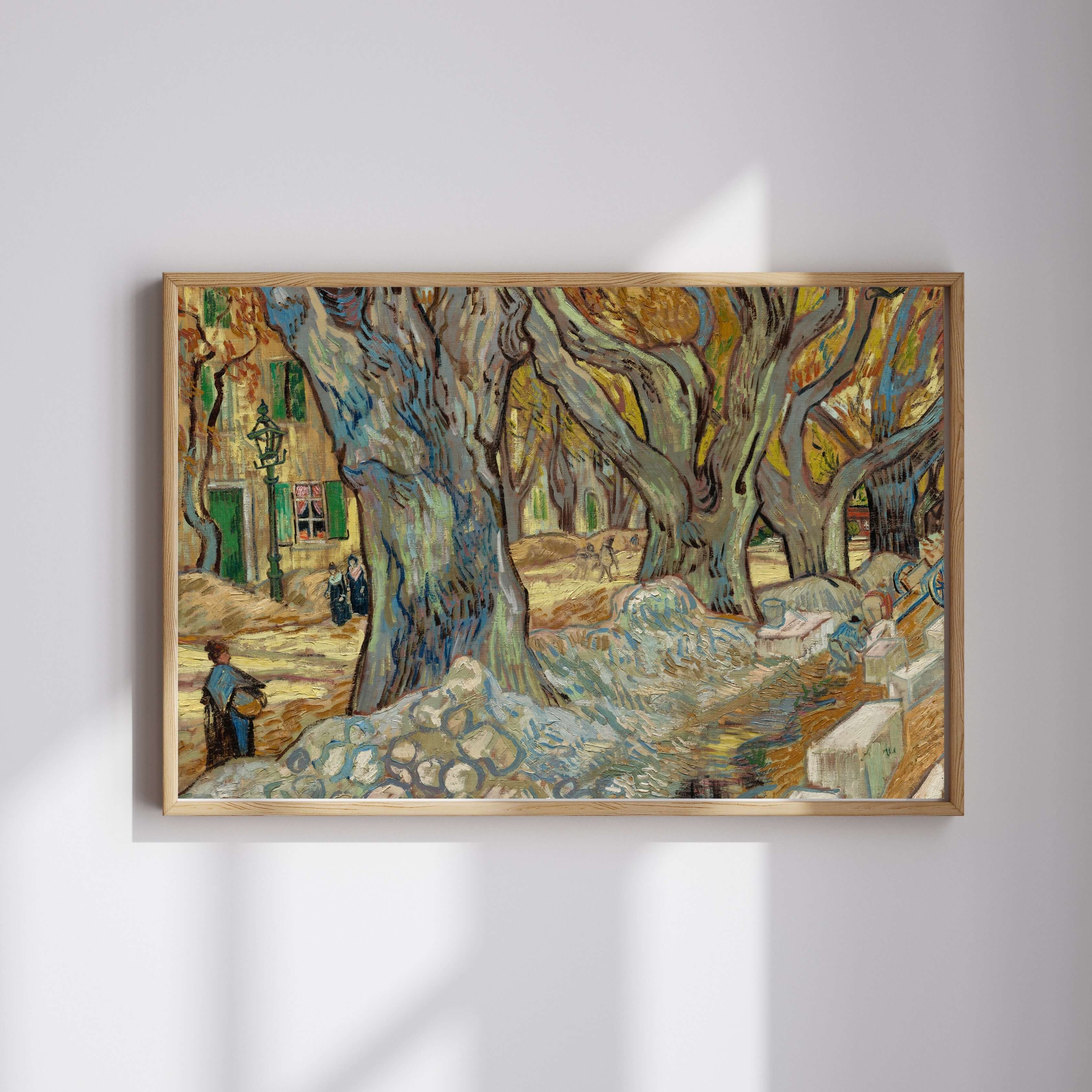 Vincent Van Gogh - Büyük Çınar Ağaçları