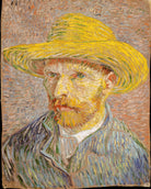 Vincent Van Gogh - Hasır Şapkalı Otoportre