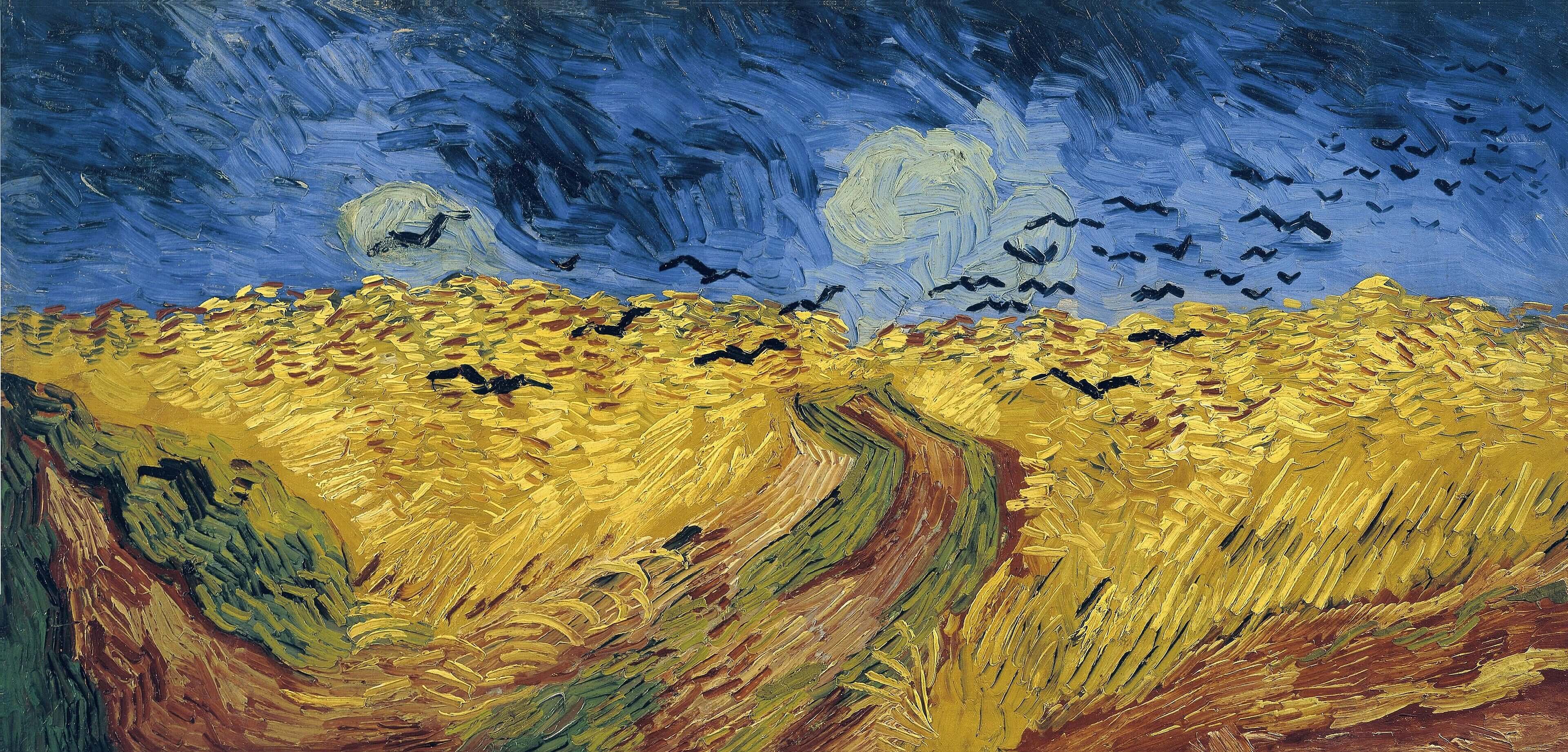 Vincent Van Gogh - Kargalarla Buğday Tarlası