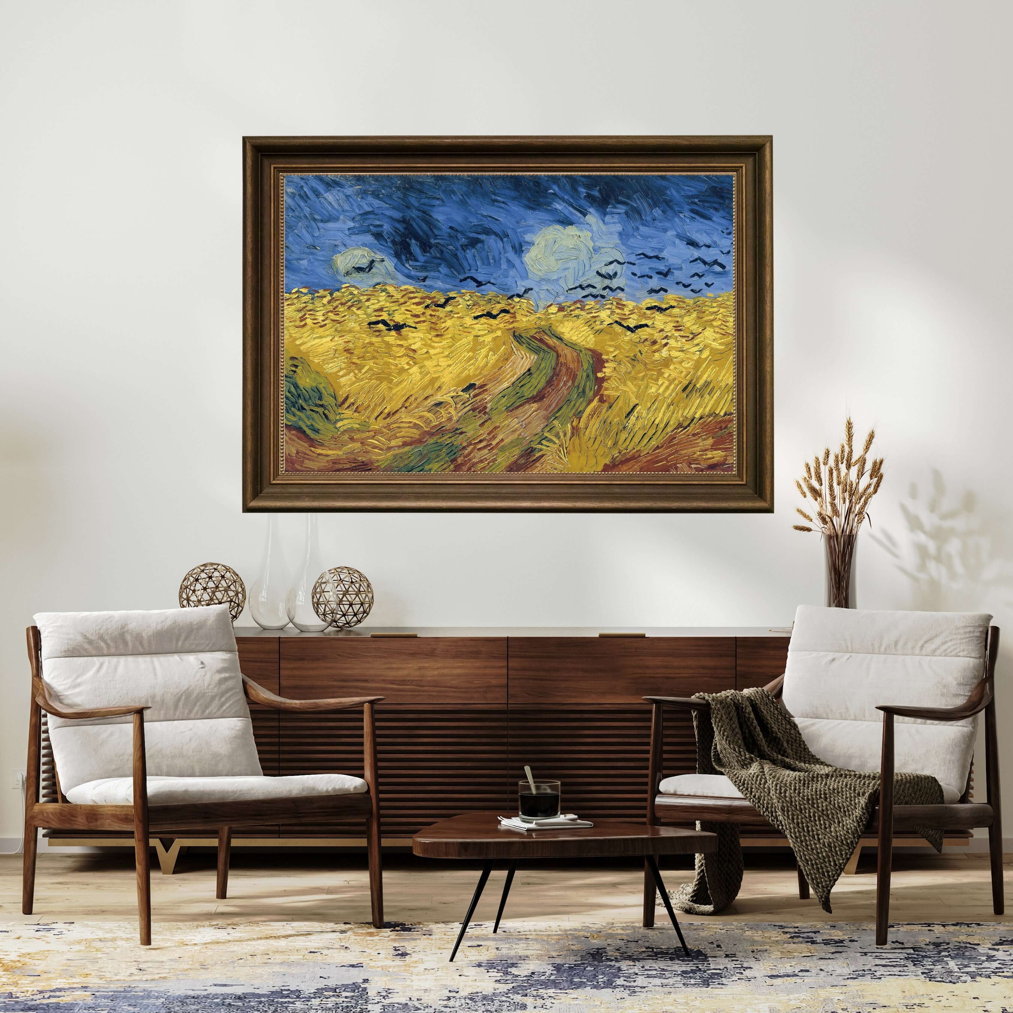 Vincent Van Gogh - Kargalarla Buğday Tarlası