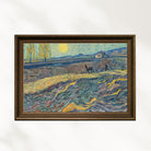Vincent Van Gogh - Tarlada Çift Süren Köylü