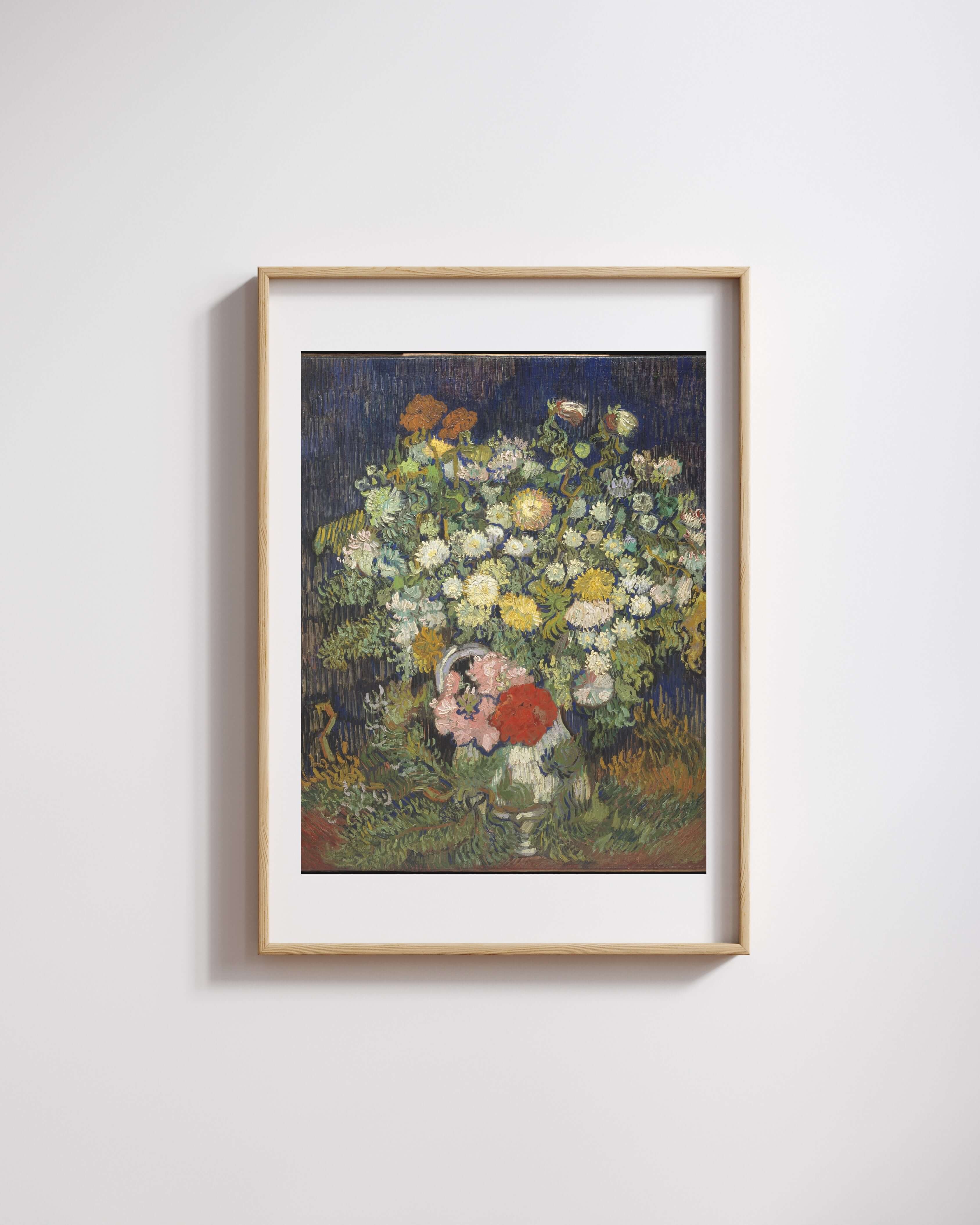 Vincent Van Gogh - Vazodaki Çiçek Demeti