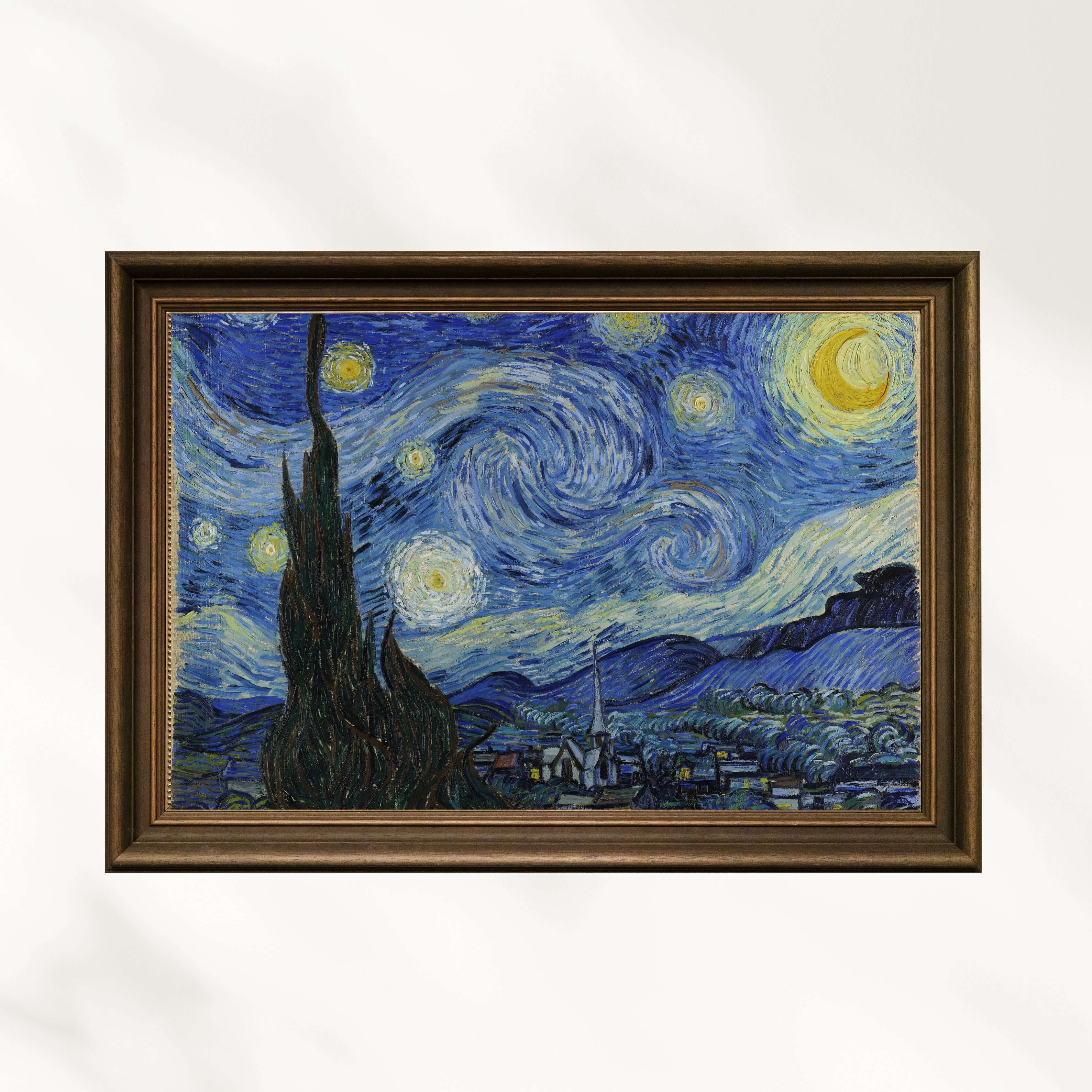 Vincent Van Gogh - Yıldızlı Gece