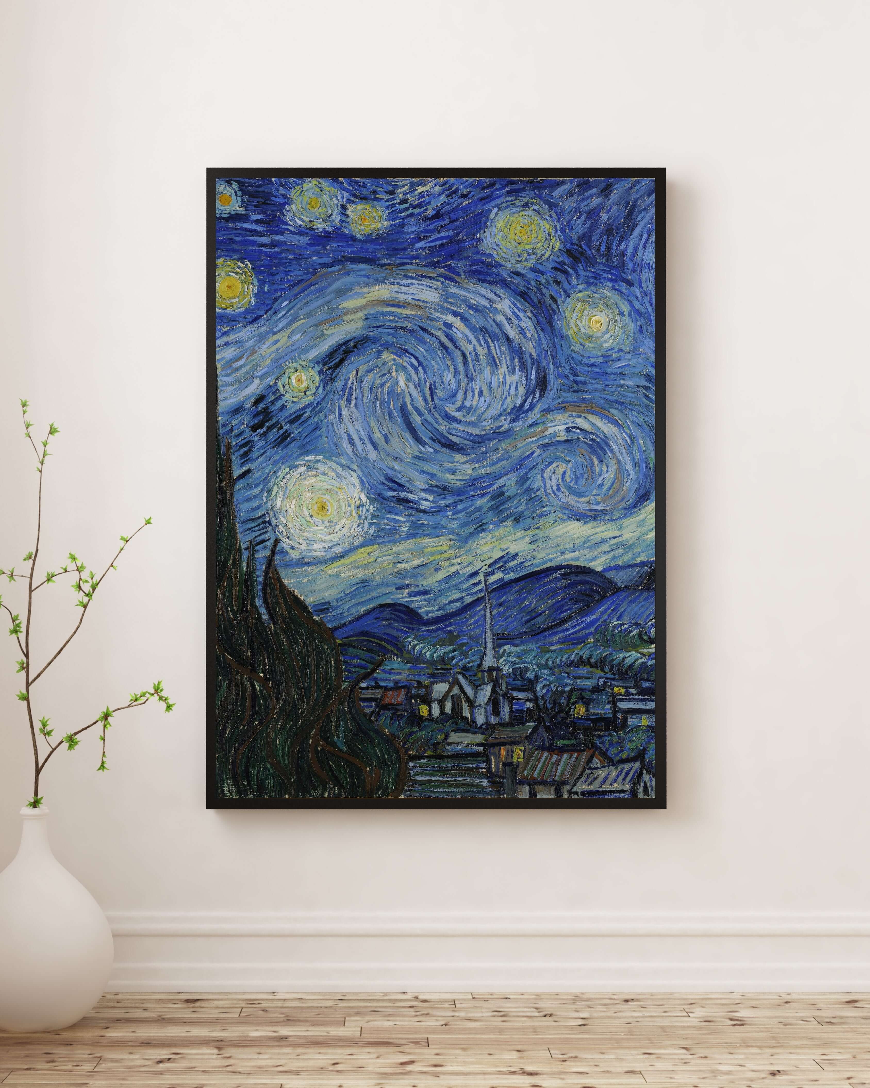 Vincent Van Gogh - Yıldızlı Gece
