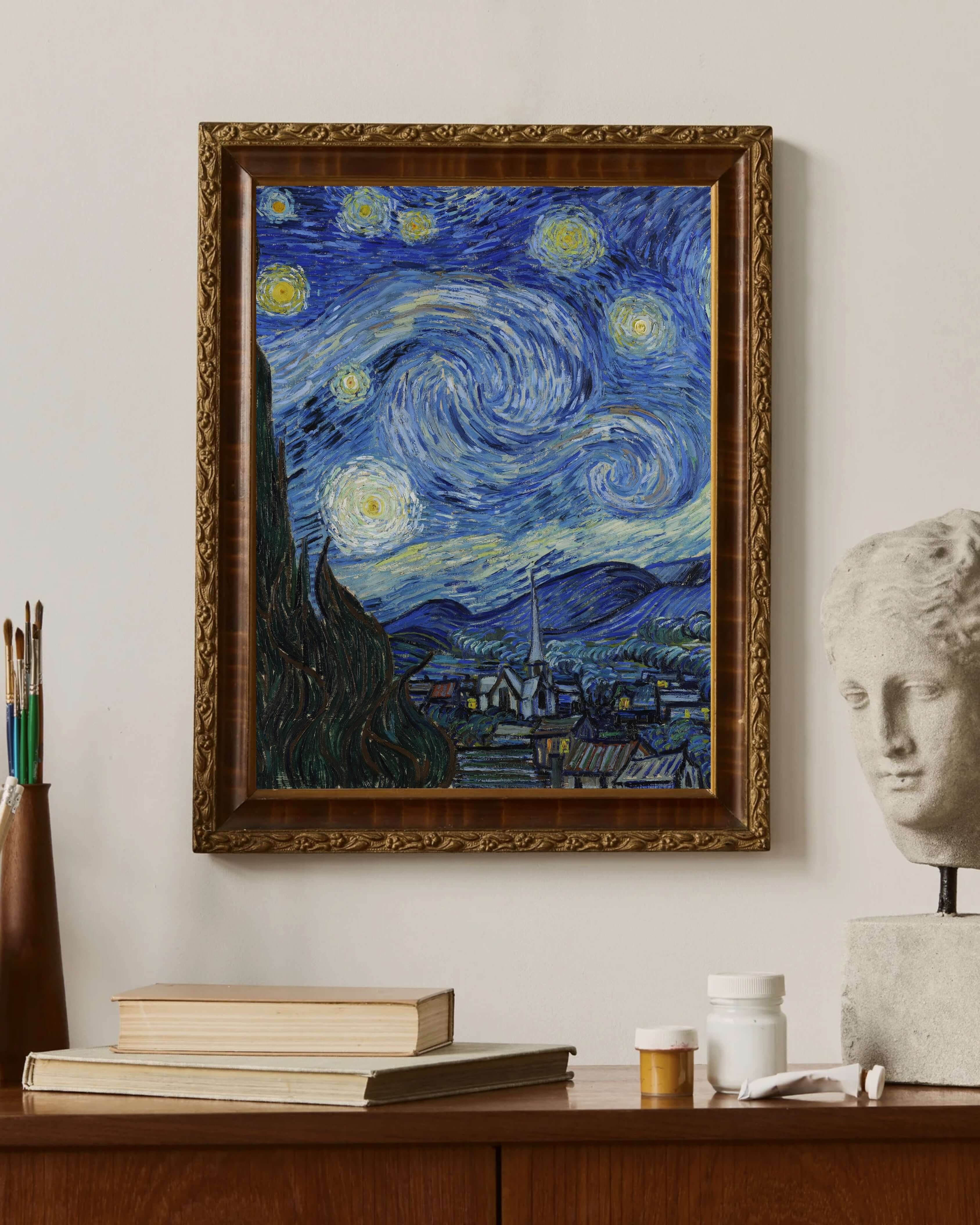 Vincent Van Gogh - Yıldızlı Gece