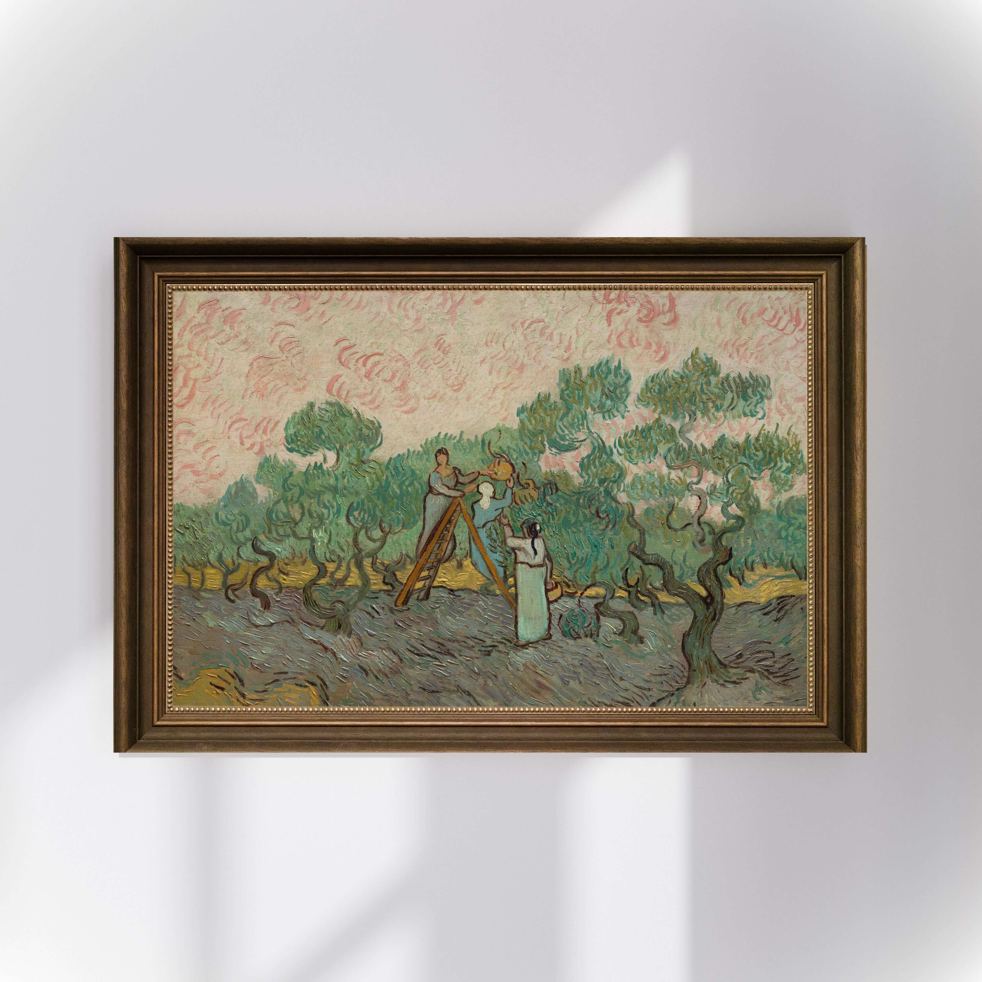 Vincent Van Gogh - Zeytin Toplayan Kadınlar
