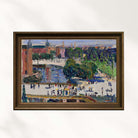 Wassily Kandinsky - Amsterdam - Pencereden Görünüm