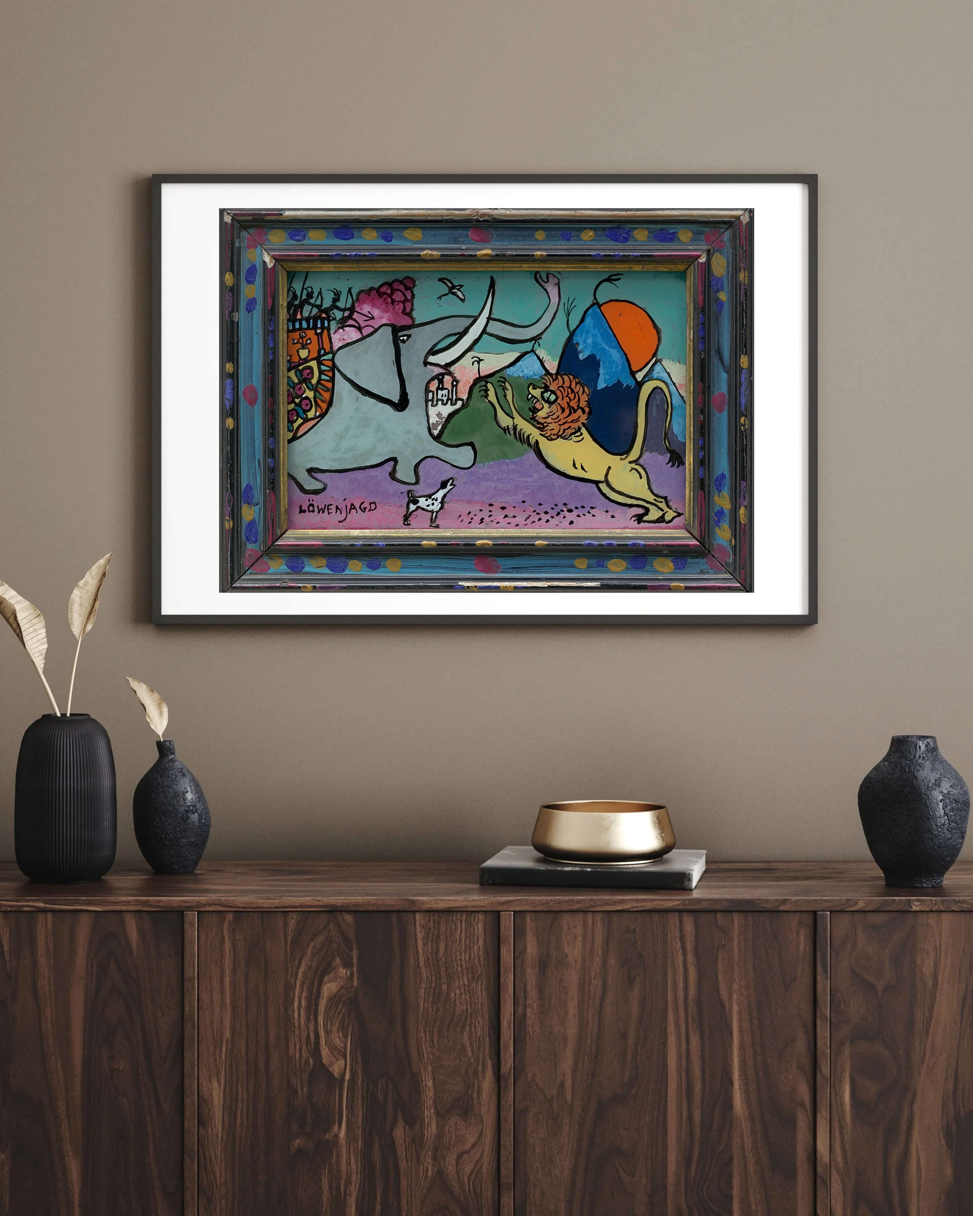 Wassily Kandinsky - Aslan Avı