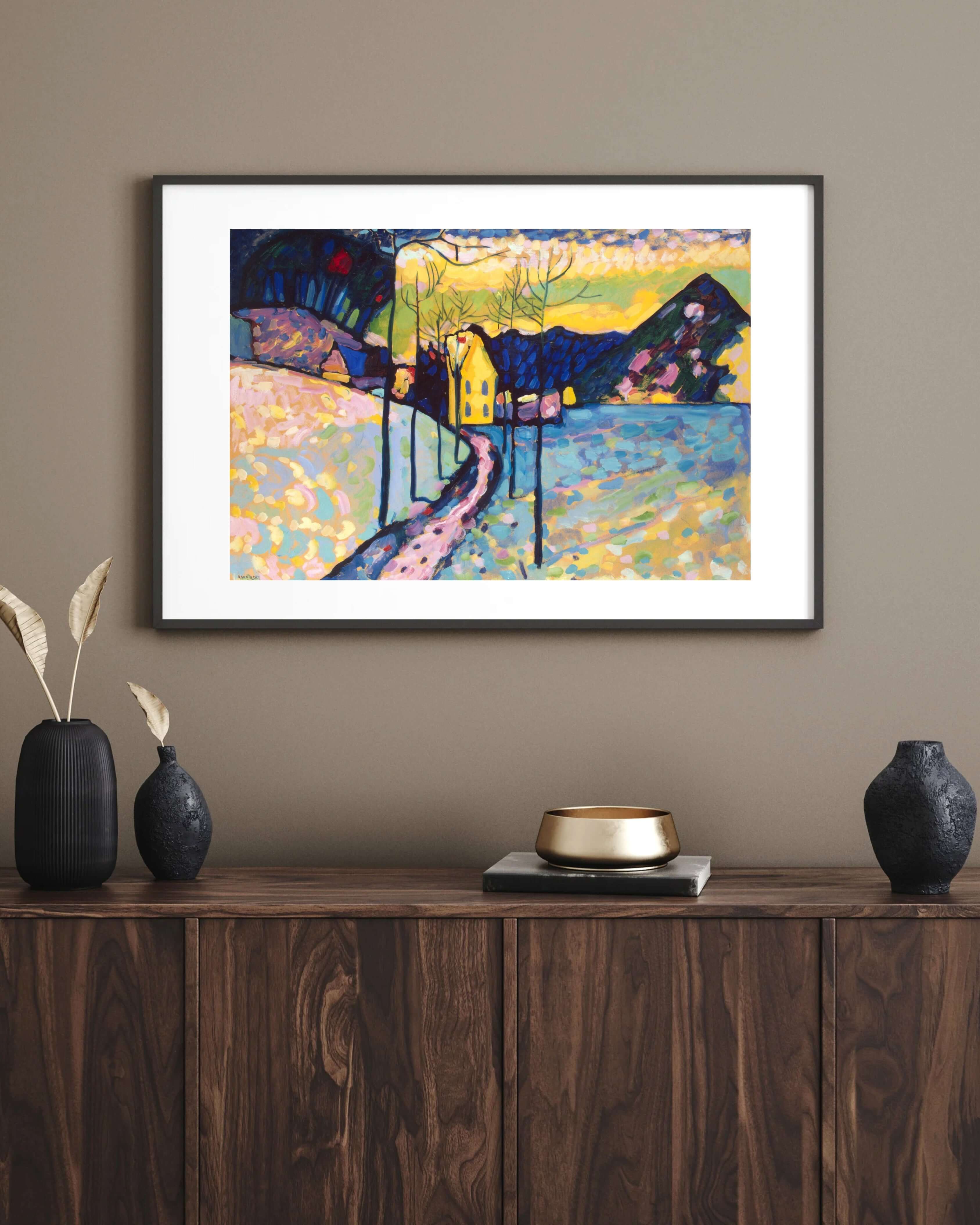 Wassily Kandinsky - Kış Manzarası