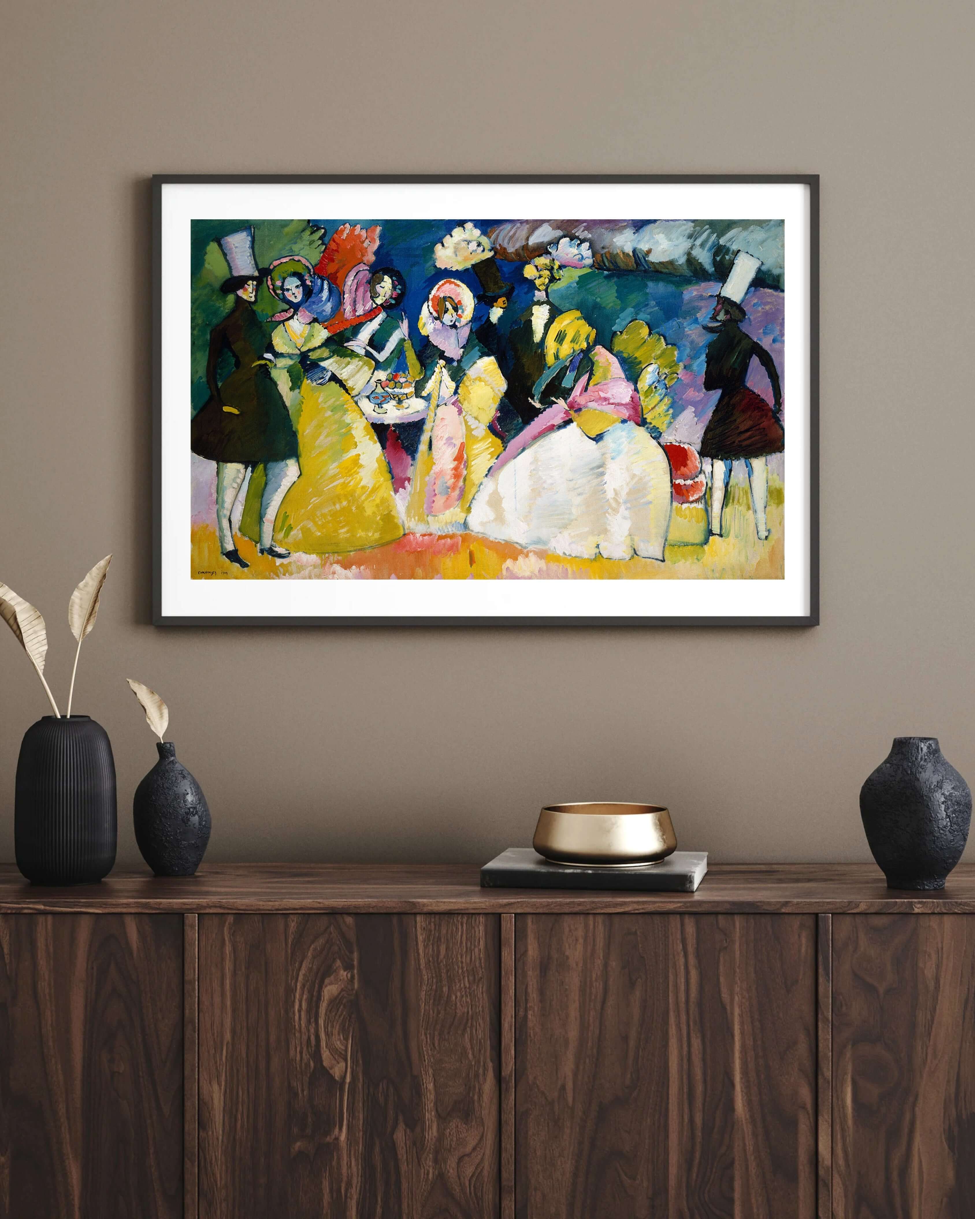 Wassily Kandinsky - Krinolinli Grup