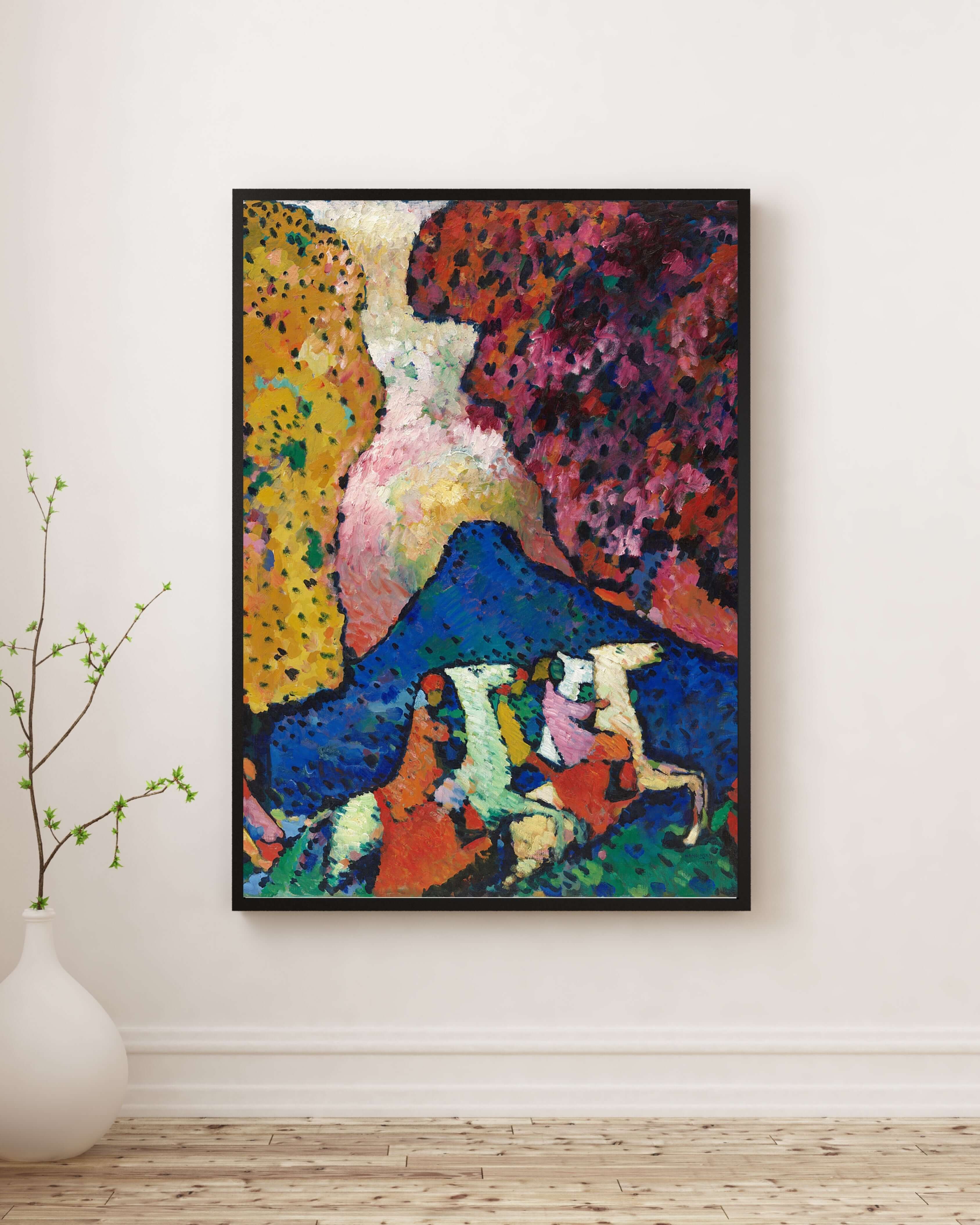 Wassily Kandinsky - Mavi Dağ