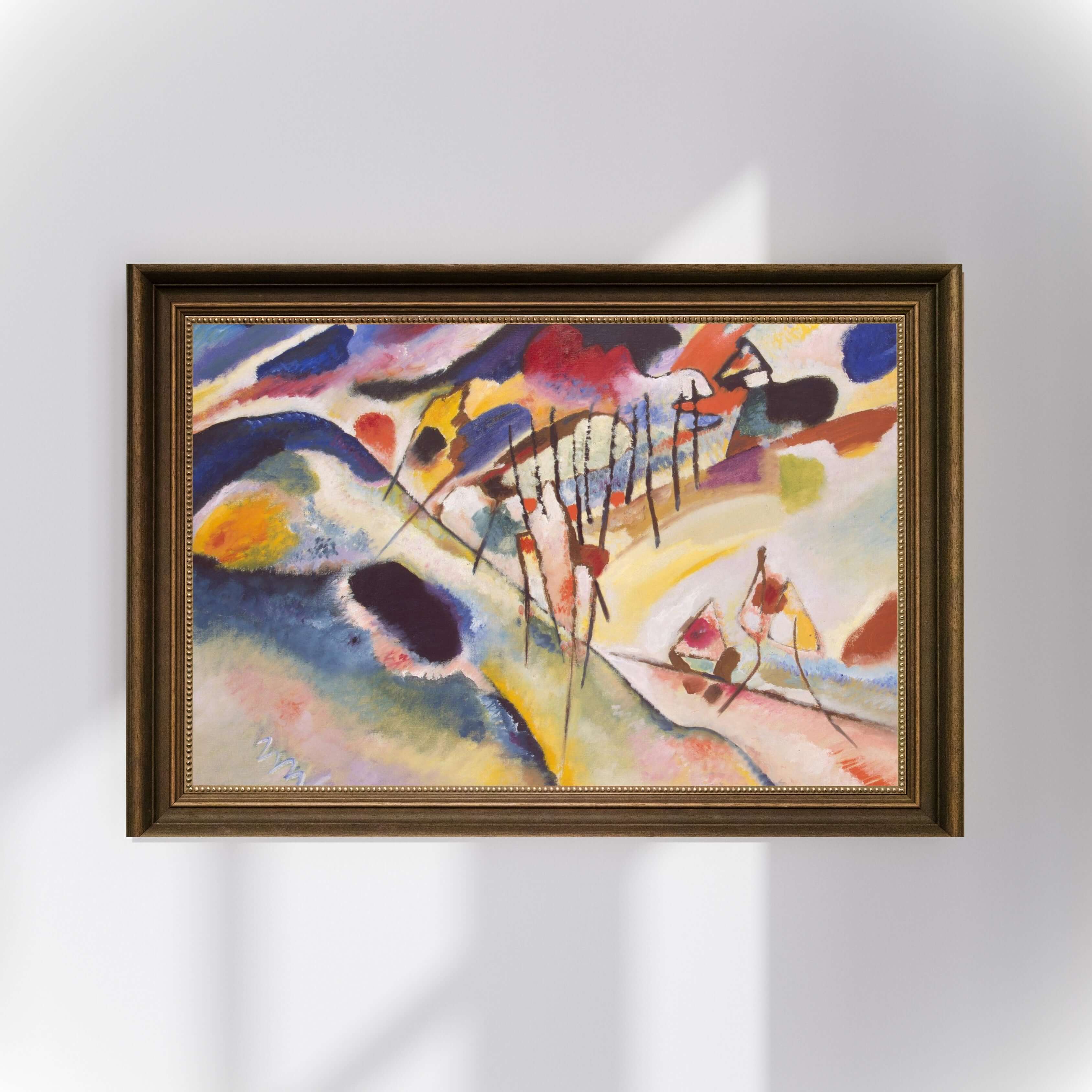 Wassily Kandinsky - Murnau Yakınlarında Dunaberg