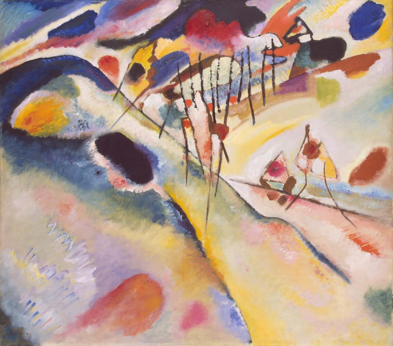 Wassily Kandinsky - Murnau Yakınlarında Dunaberg