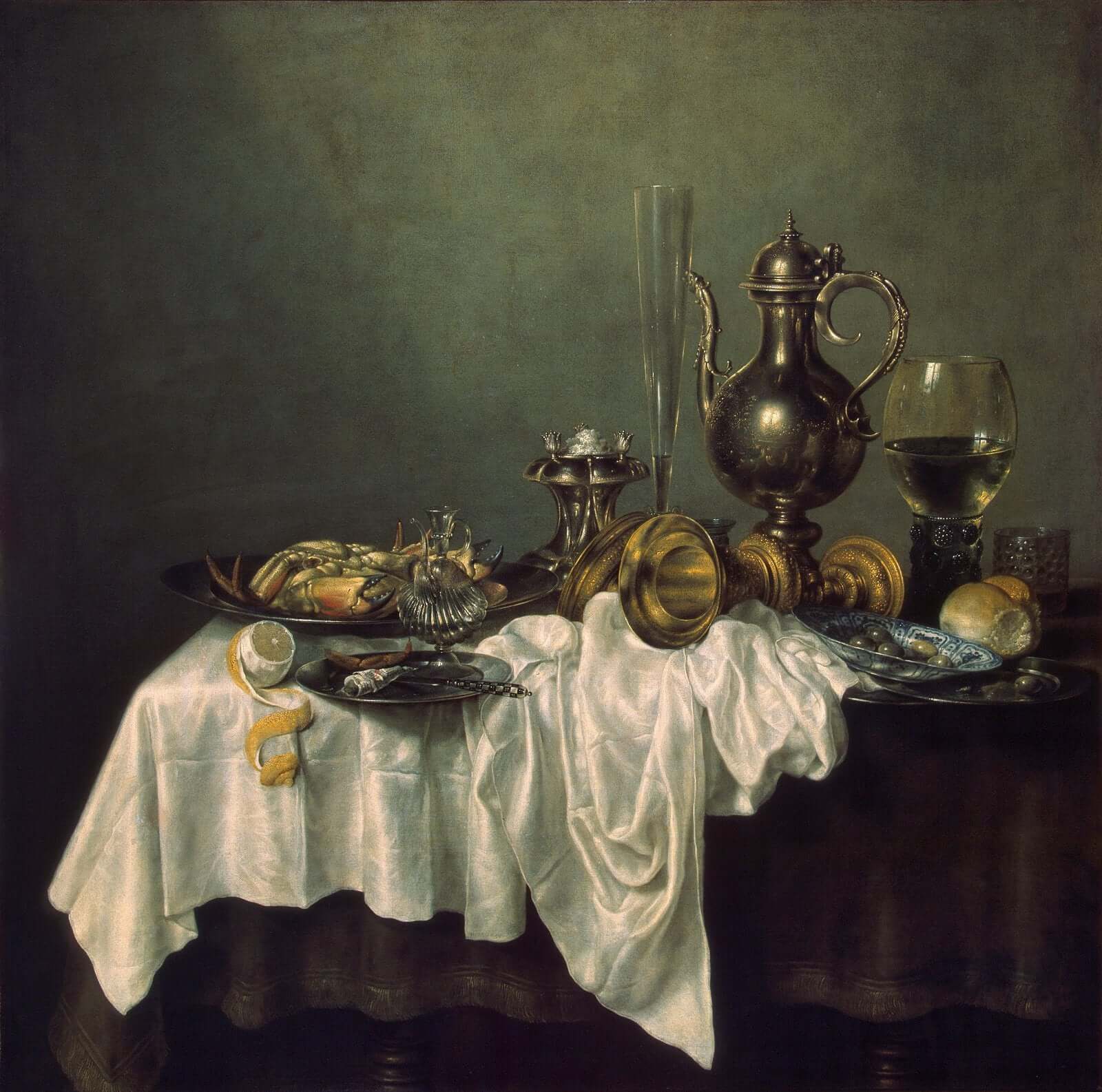 Willem Claesz. Heda - Yengeçli Kahvaltı