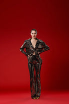 Gira Official-Gold Pullu Gömlek Pantolon Takım-Alt - Üst Takım-1-Milagron.com