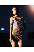 Gira Official-Rainbow Korsajlı Elbise-Elbise-3-Milagron.com