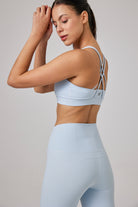 Glo Studio-Amelie Glossy Legging Baby Blue-Tayt-2-Milagron.com