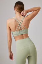 Glo Studio-Amelie Glossy Legging Desert Green-Tayt-5-Milagron.com