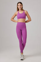 Glo Studio-Amelie Glossy Legging Mulberry-Tayt-1-Milagron.com