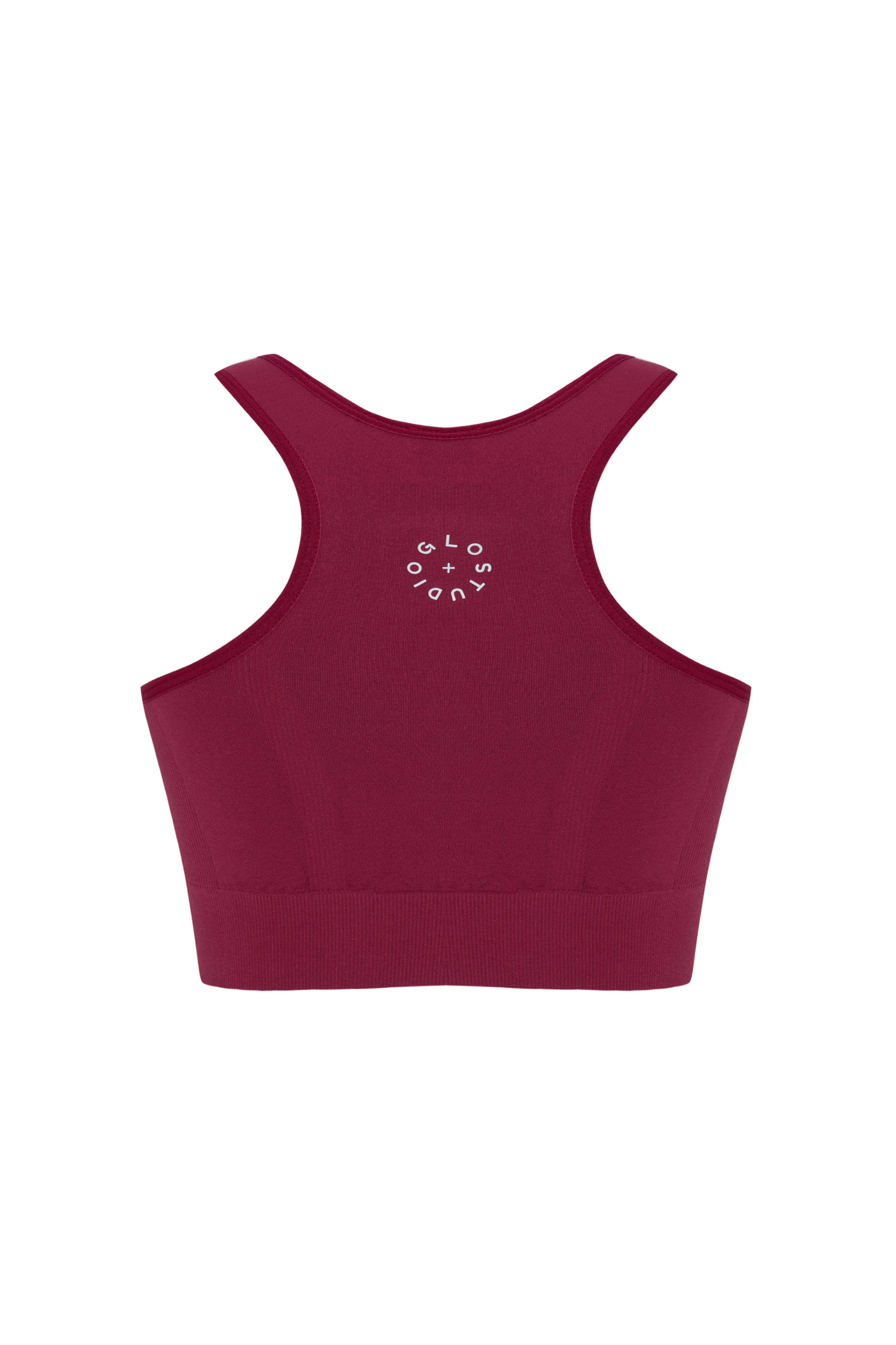 Glo Studio-Aria Seamless Bra Bordeaux-Bralet-2-Milagron.com