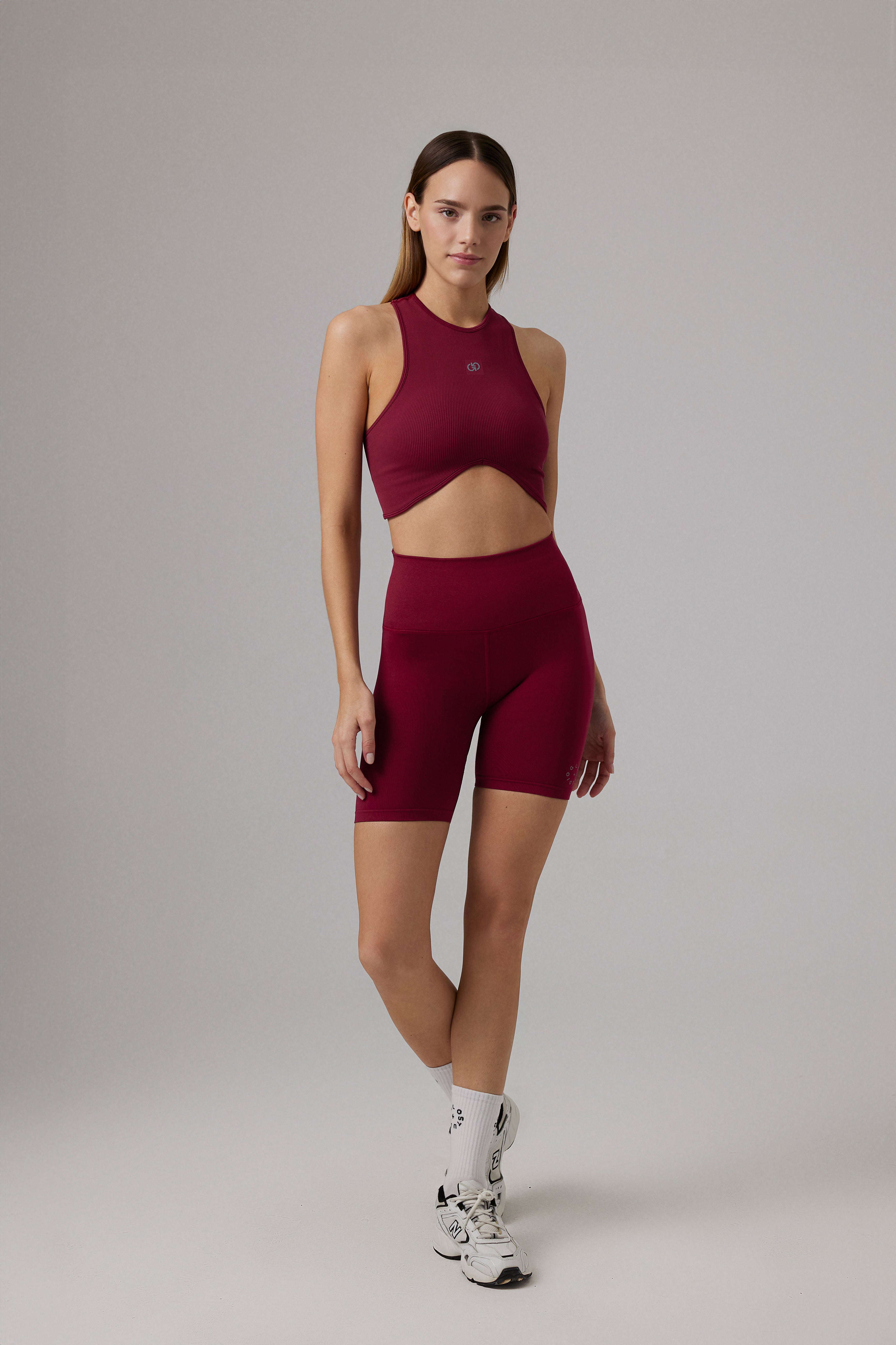 Glo Studio-Iris Seamless Bra Bordeaux-Bralet-1-Milagron.com