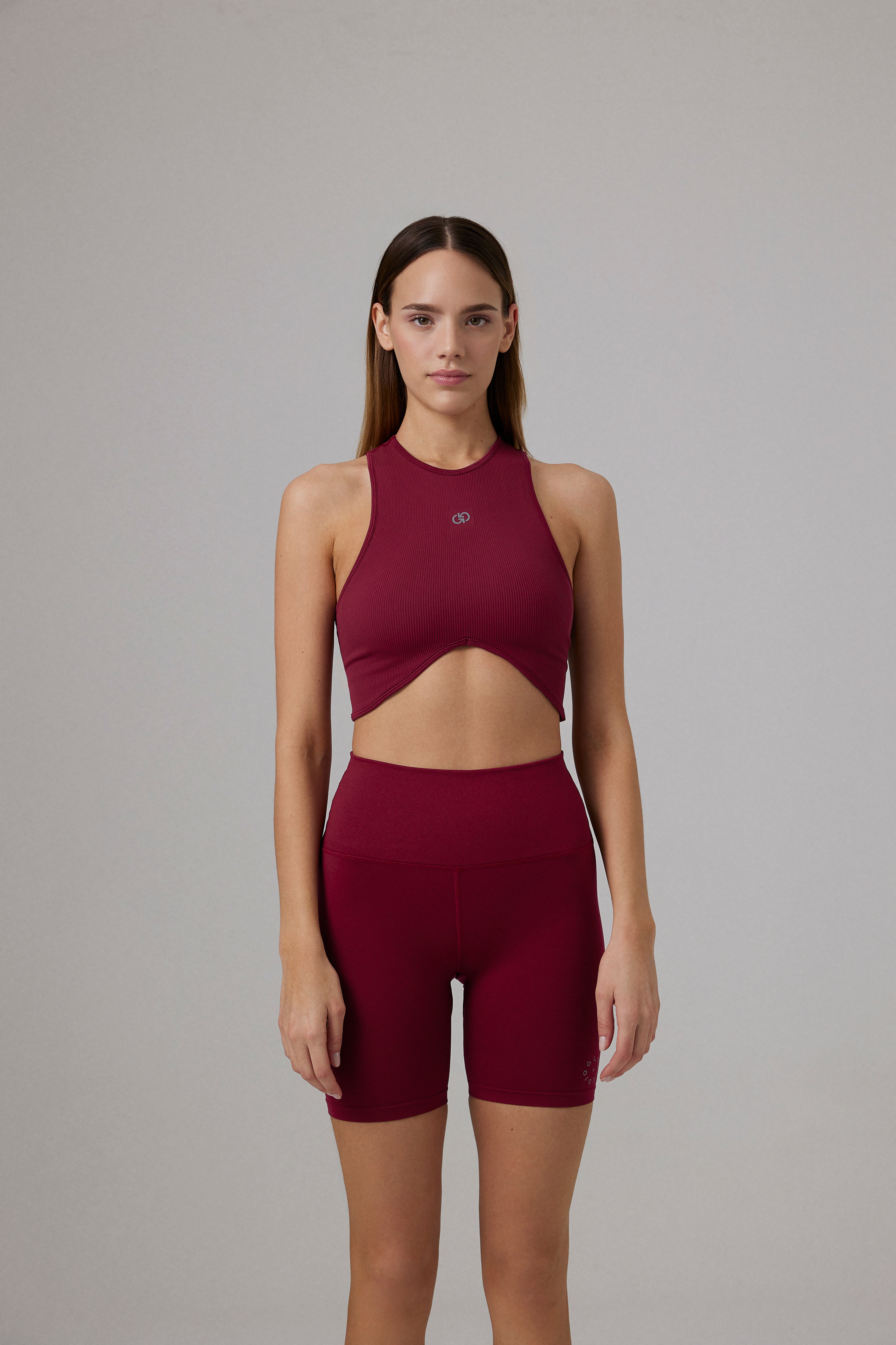 Glo Studio-Iris Seamless Bra Bordeaux-Bralet-4-Milagron.com