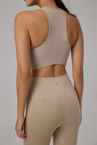 Glo Studio-Iris Seamless Bra Stone-Bralet-3-Milagron.com