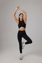 Glo Studio-Reina Seamless Legging Onyx-Tayt-2-Milagron.com