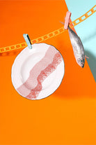 Volante Dentelle 22 Cm Porselen Çukur Tabak - 3